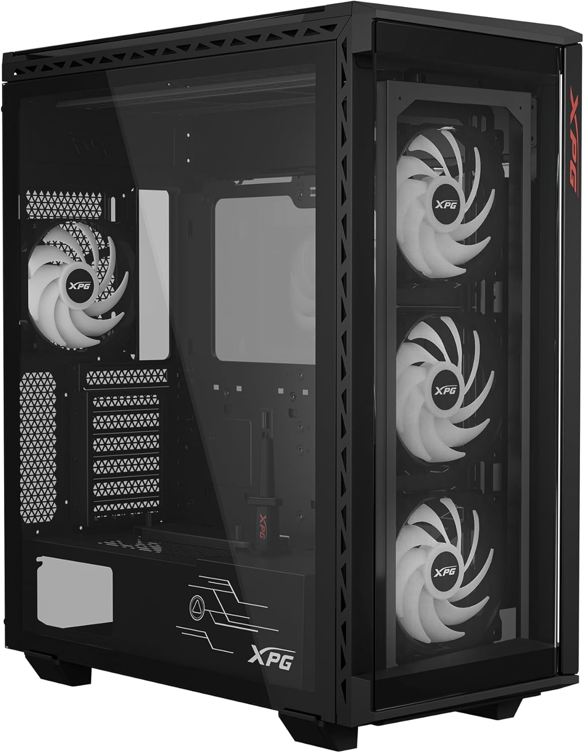 XPG Battlecruiser II with Prime Mid-Tower ATX PC Computer Gaming Case