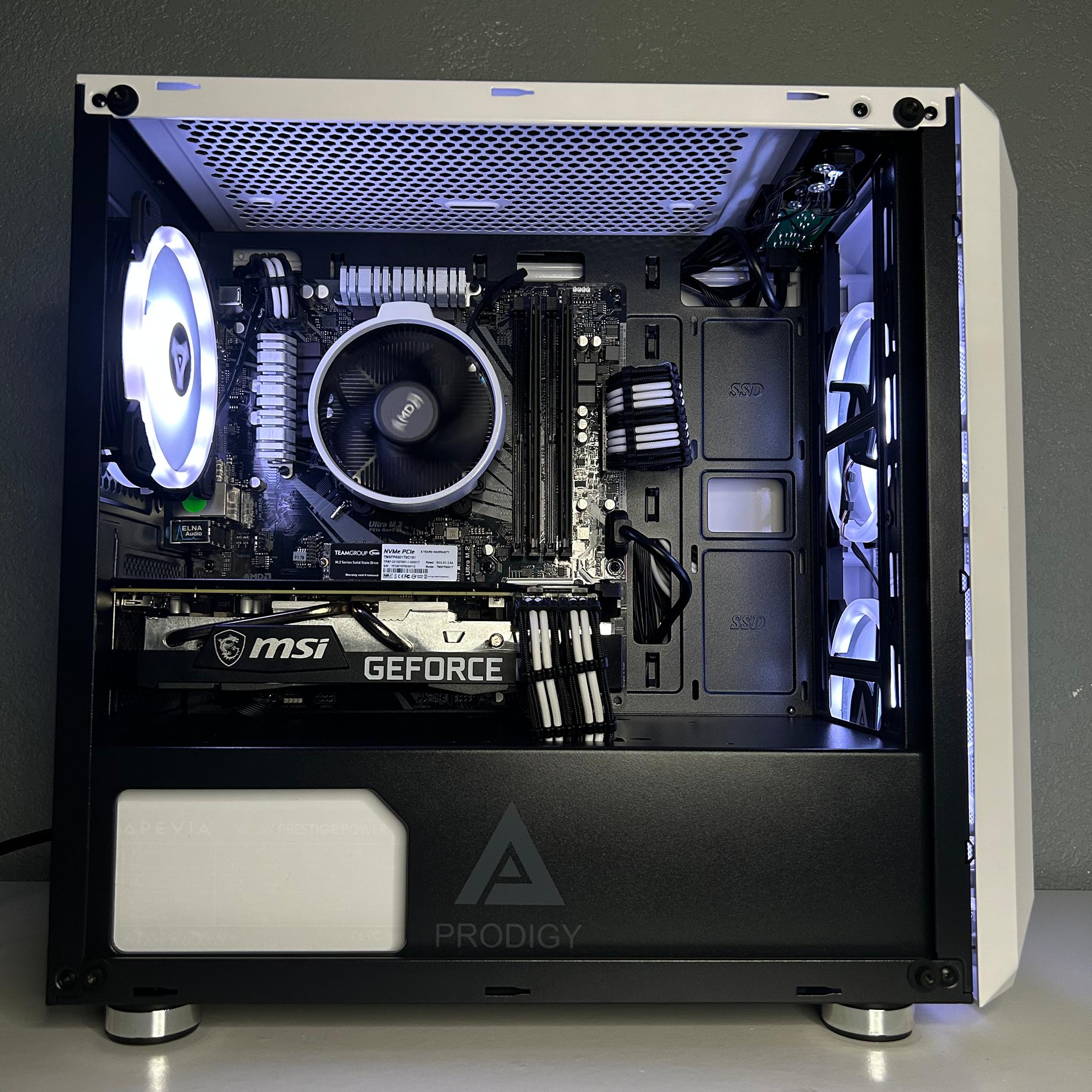 ⚫️⚪️⚫️ | MSI RTX 3060 Ti | Ryzen 5 5600 | Neo Forza 16GB 3600Mhz | 1TB NVME