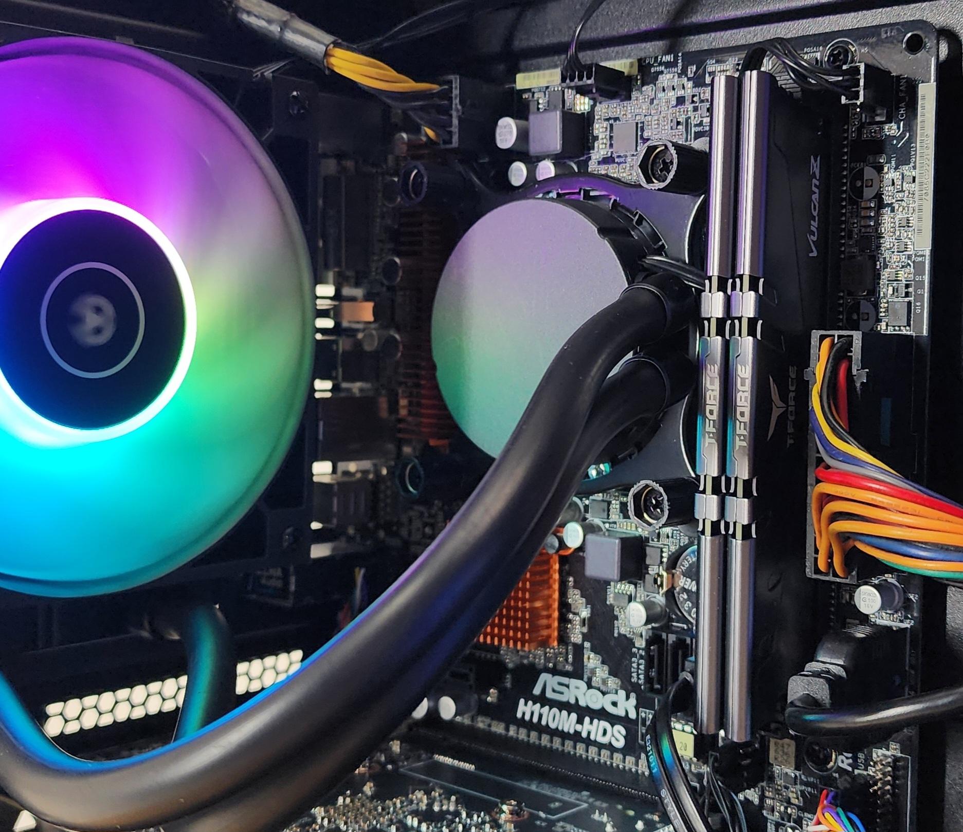 Gaming PC i7-7700 16GB RAM 512GB SSD RTX 3050 6GB Windows 11 Computer