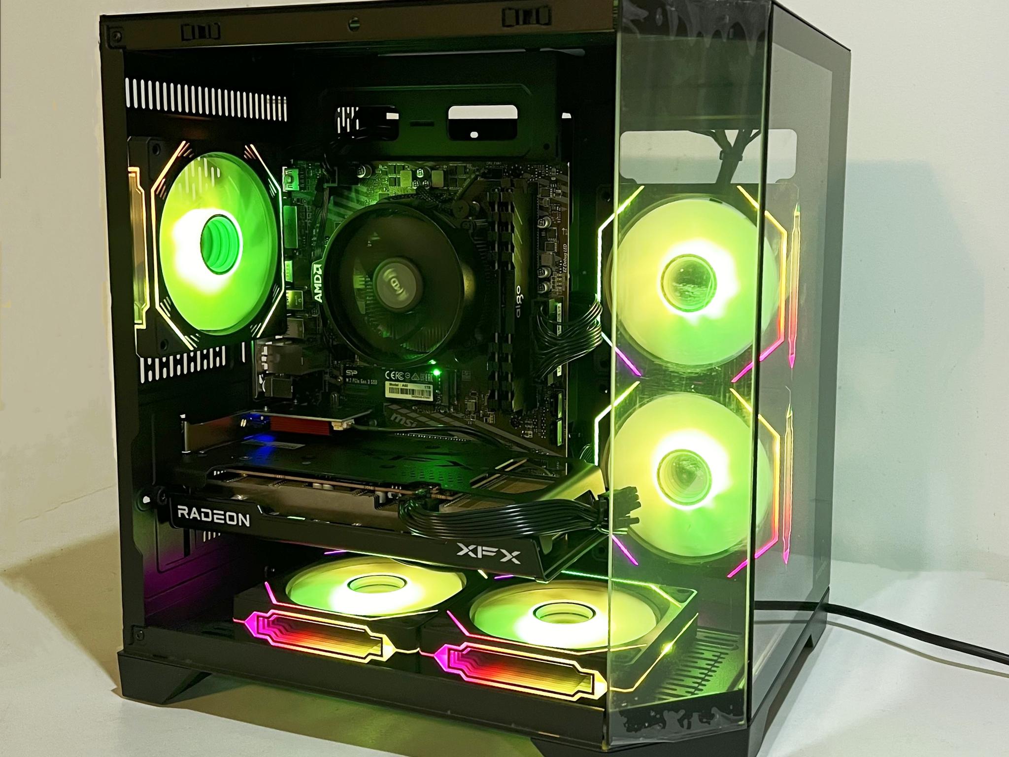 🔥SALE🔥 R5-5600|RX 6600|1TB M.2|16GB RAM-DeepHuo Brand NEW Pre-Built PC