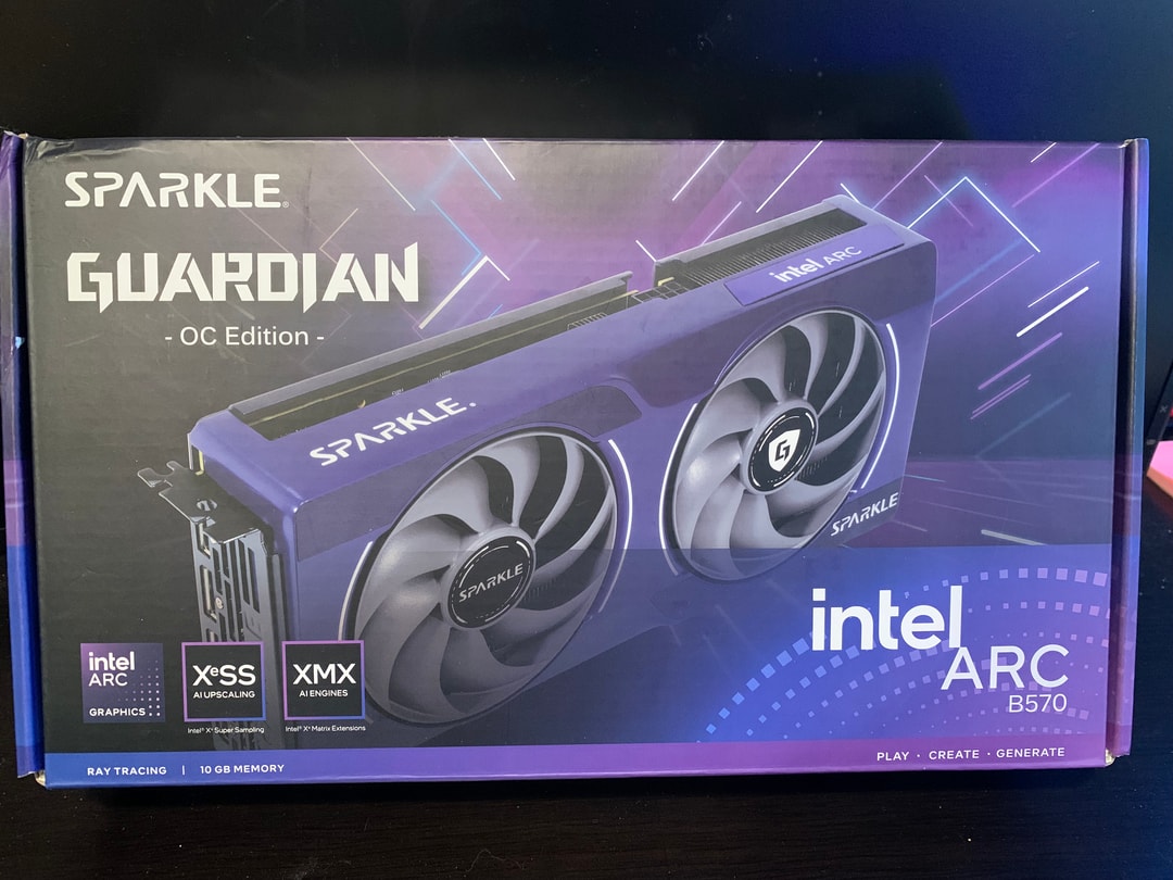Intel Arc SPARKLE Guardian OC B570 10GB Graphics Card GPU | Jawa