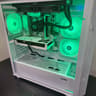 High end White gaming pc with CUSTOM RTX WHITE GPU!