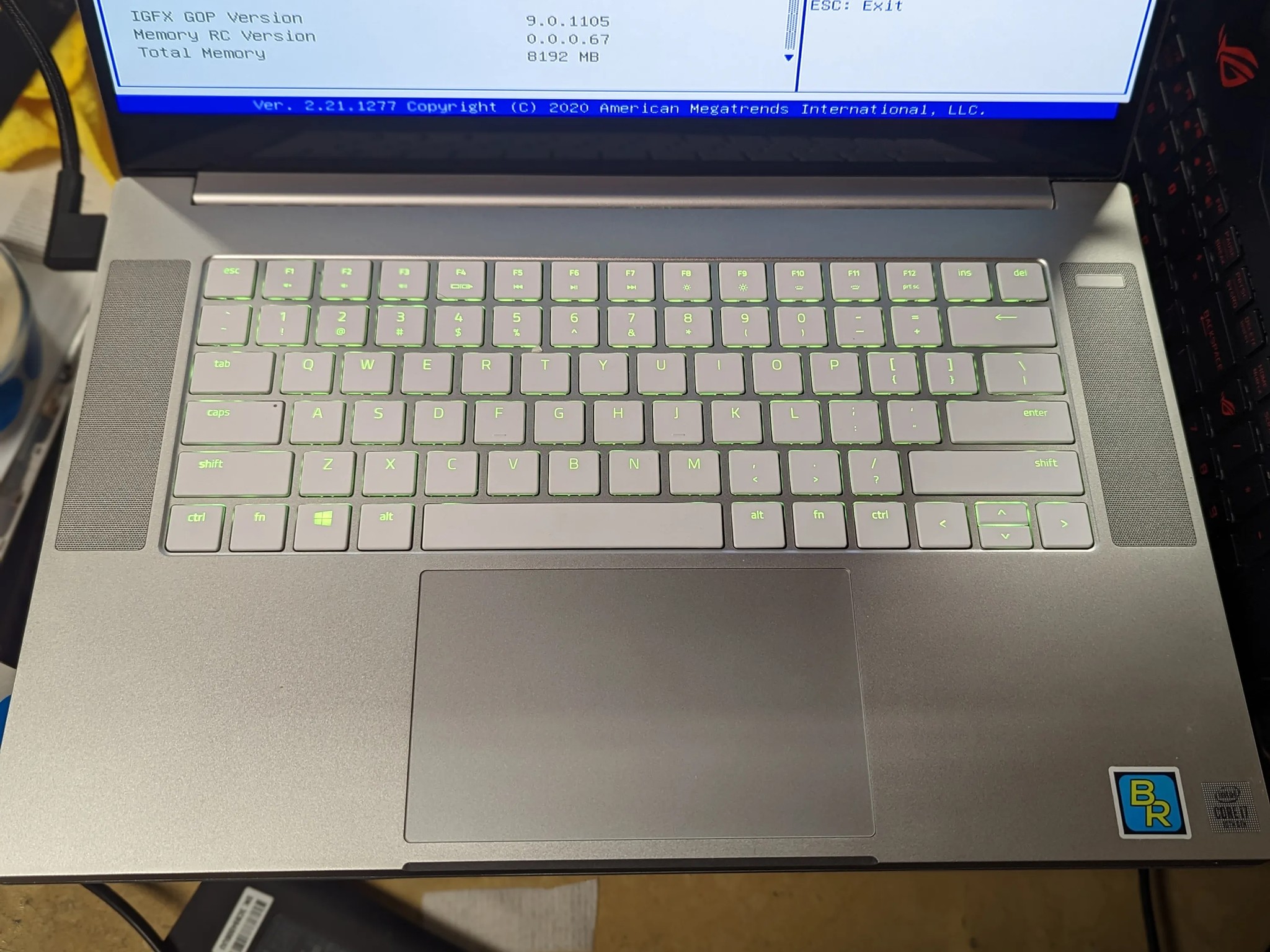 i7-10750H / RTX 2070 / 4K 15.6" OLED / 8GB RAM / 256GB NVME / Razer Blade 2020 Silver Gaming Laptop