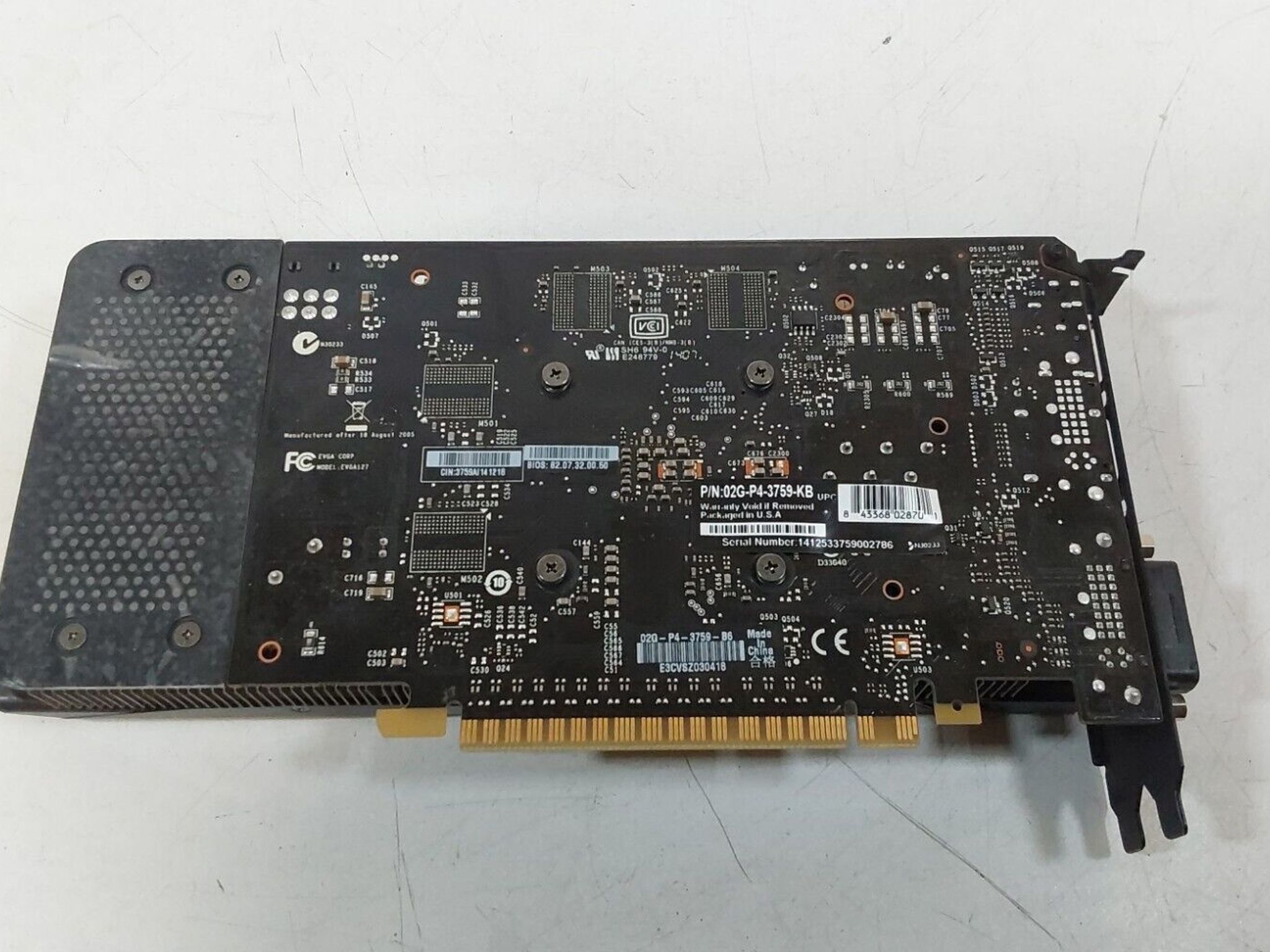 EVGA SC GeForce GTX 750TI GPU