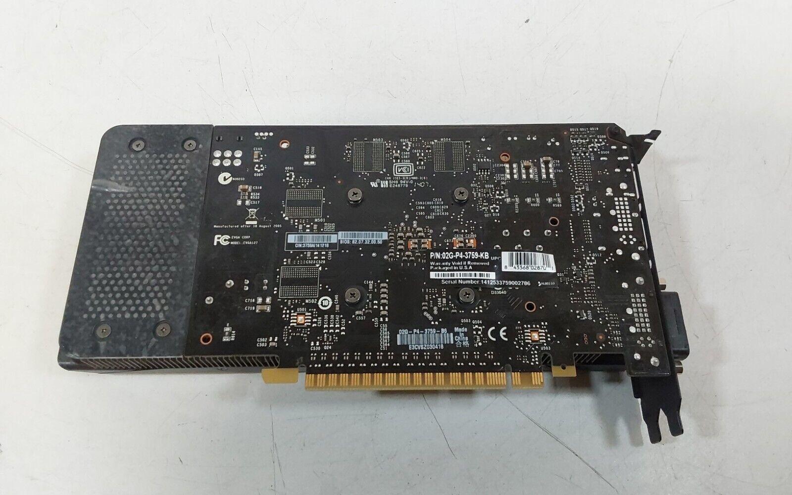 EVGA SC GeForce GTX 750TI GPU