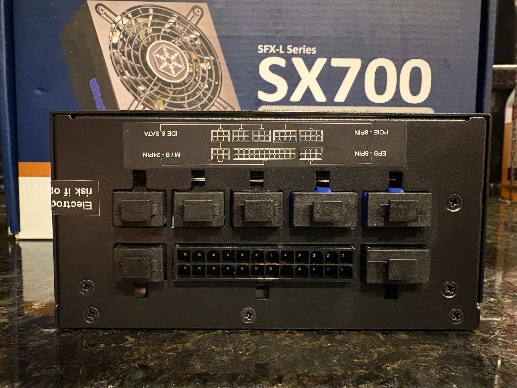 SilverStone 700W SFX-L Fully Modular Platinum Power Supply