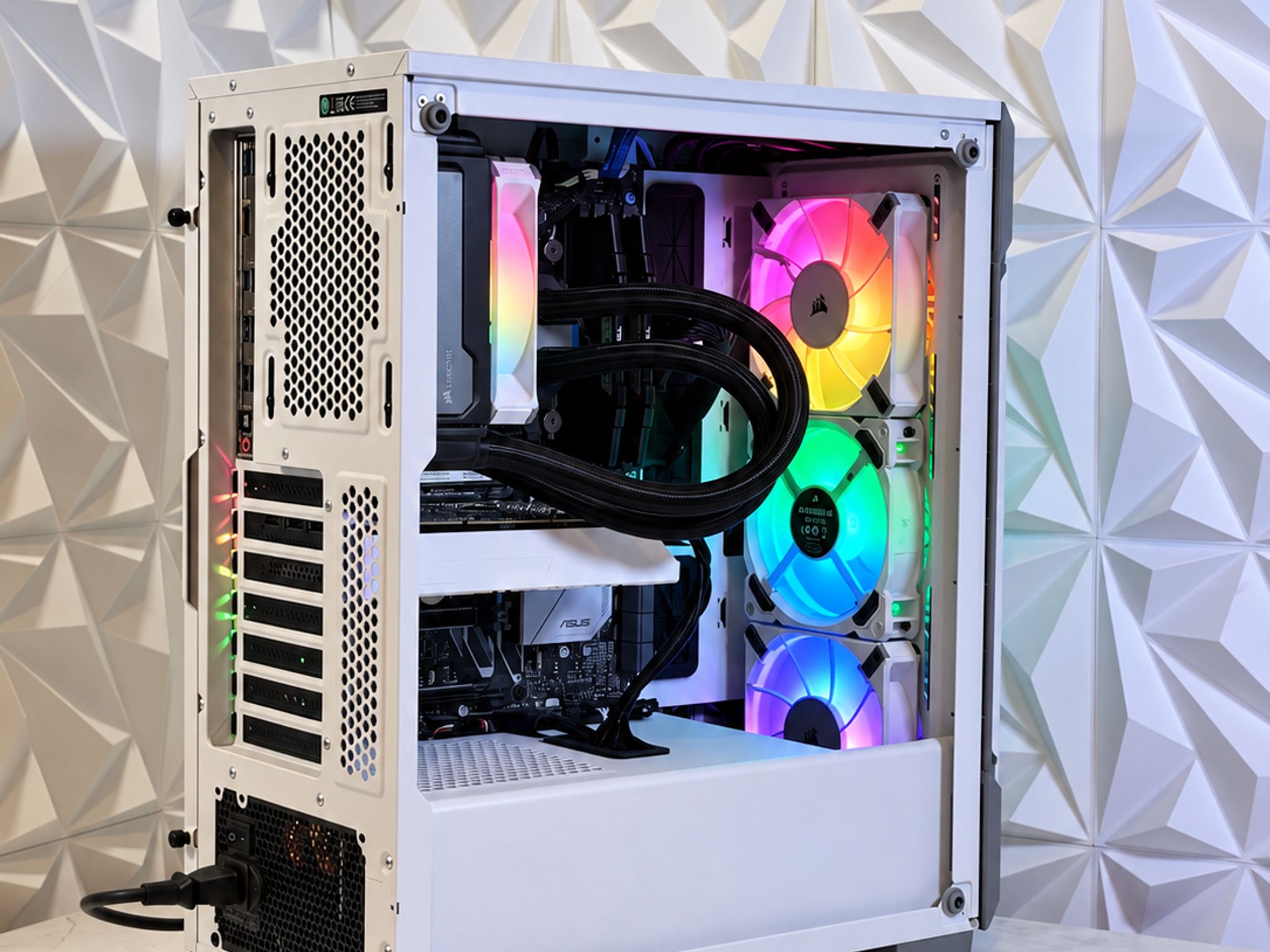 GeForce RTX 3060 Custom Gaming PC - Ryzen 7 1700X, 16GB RAM, 128GB SSD