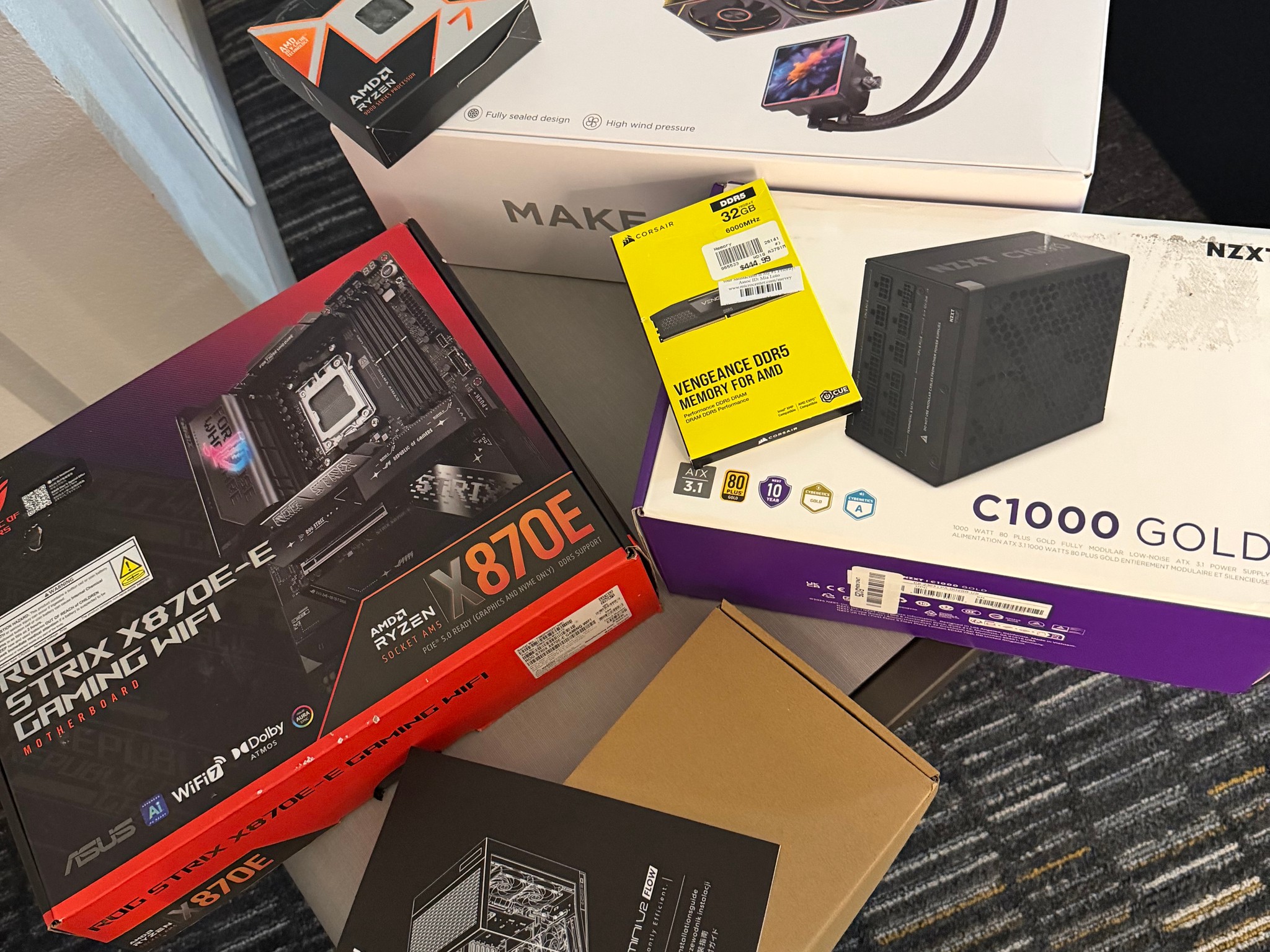 🔥 Premium 1440p Gaming PC | Ryzen 7 7800X3D | RX 9070 XT 16GB | 32GB DDR5 | ASUS ROG X870E