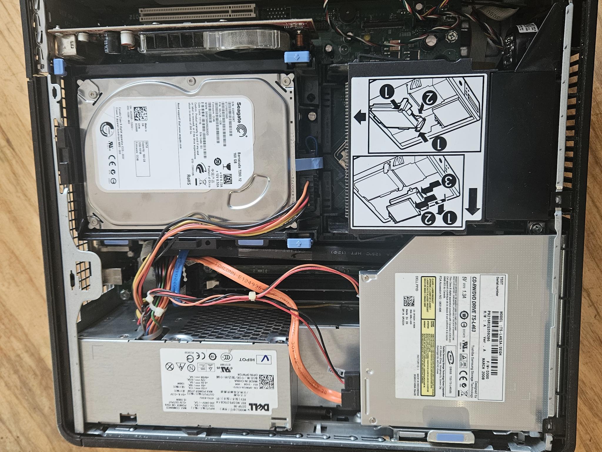 Dell optiple 755