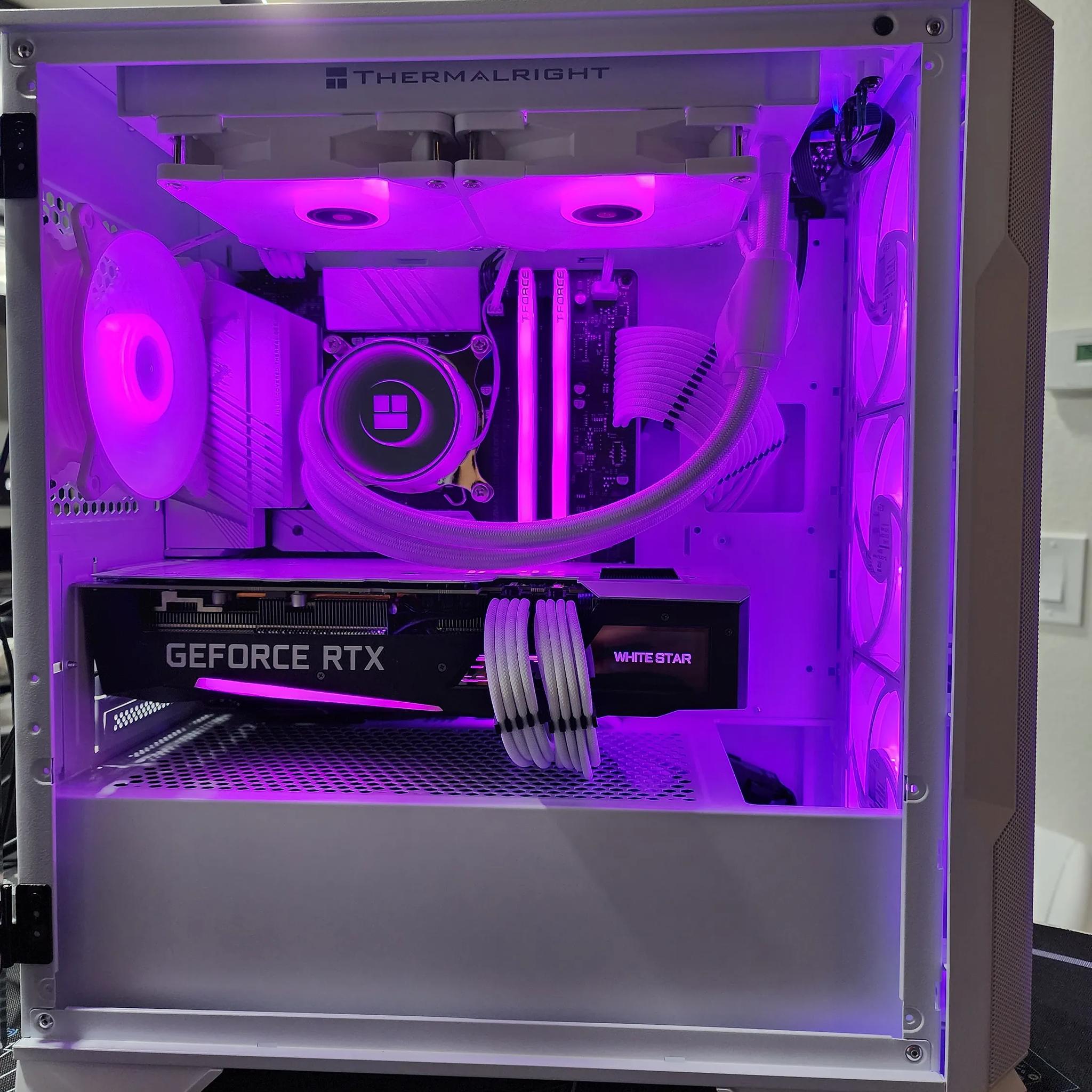 "White Star" Streaming/Gaming PC; i5-13400F | AORUS RTX 3070 | 32GB | 1TB