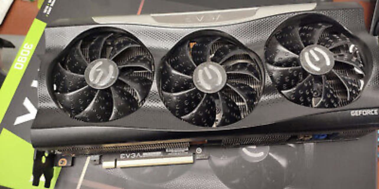 USED RTX 3090 FTW ULTRA with BOX USED