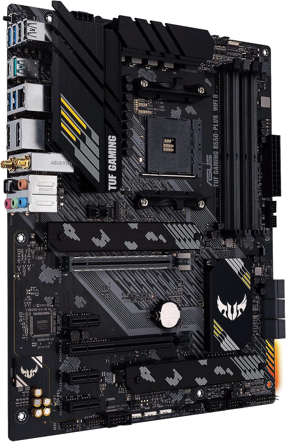 ASUS B550-PLUS TUF Gaming WiFi II AMD AM4 ATX Motherboard DDR4