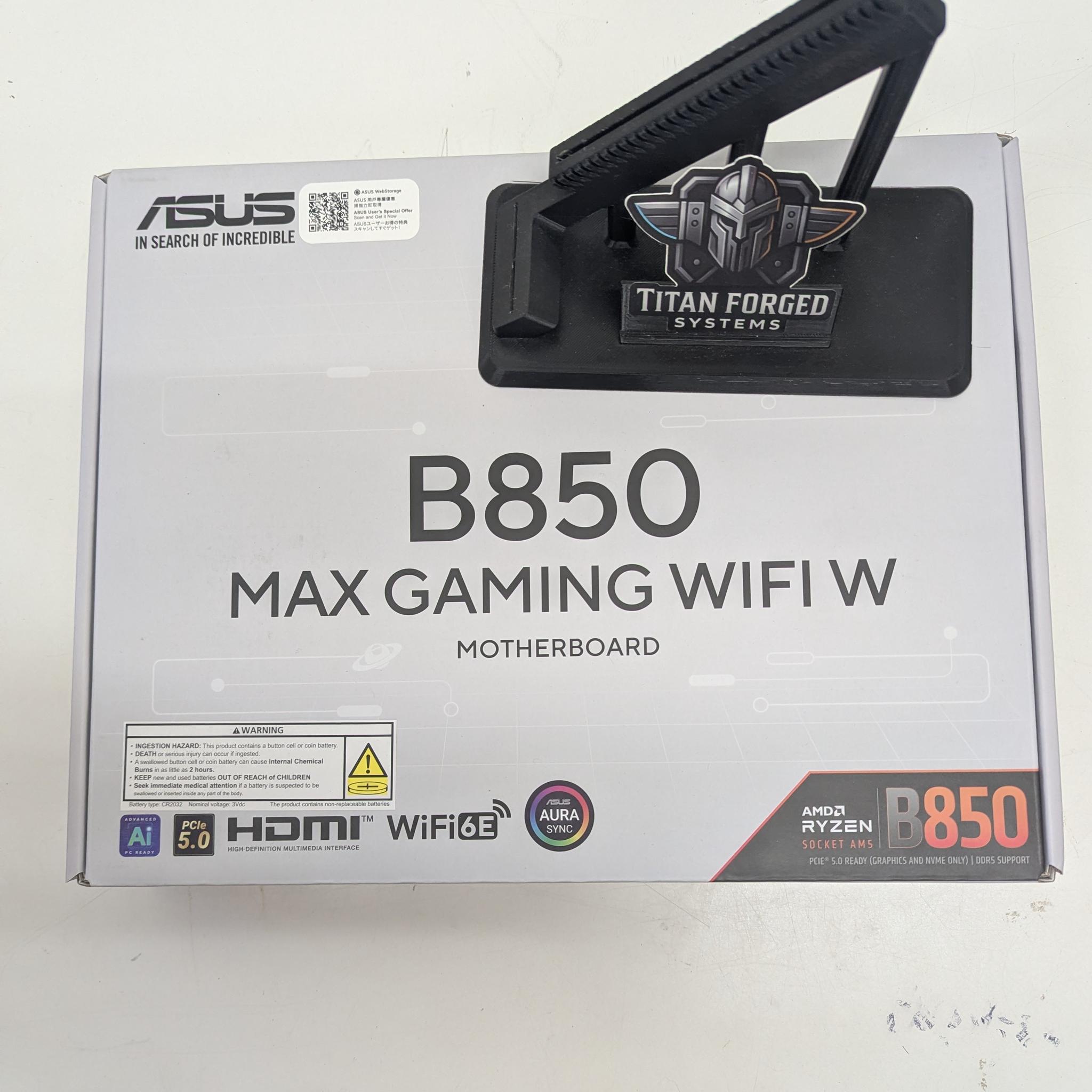 🛡️ B850 MAX GAMING WIFI | ASUS Motherboard BRAND NEW