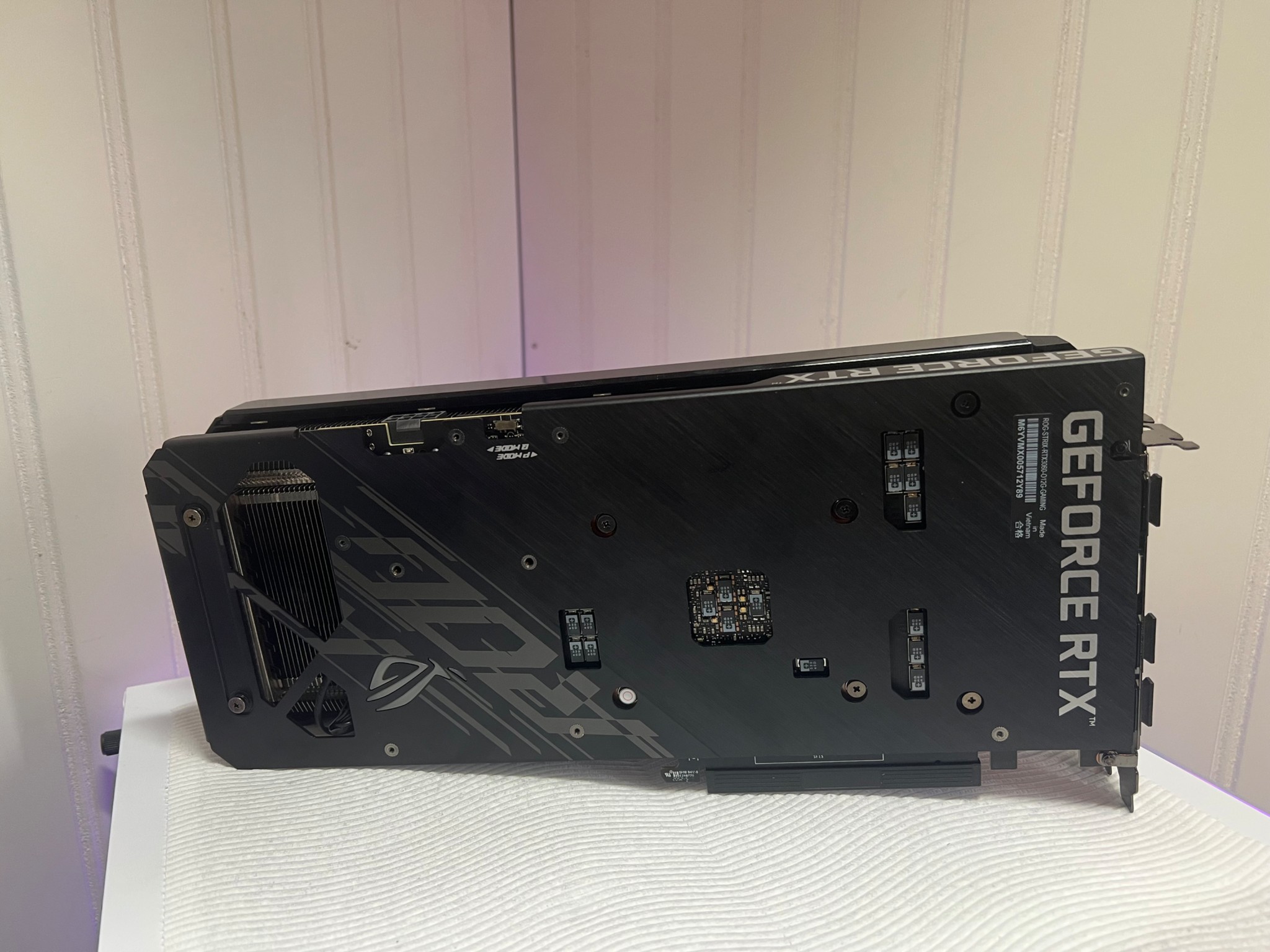 RTX 3060 12G 1080p Card was installed for about 1 day
