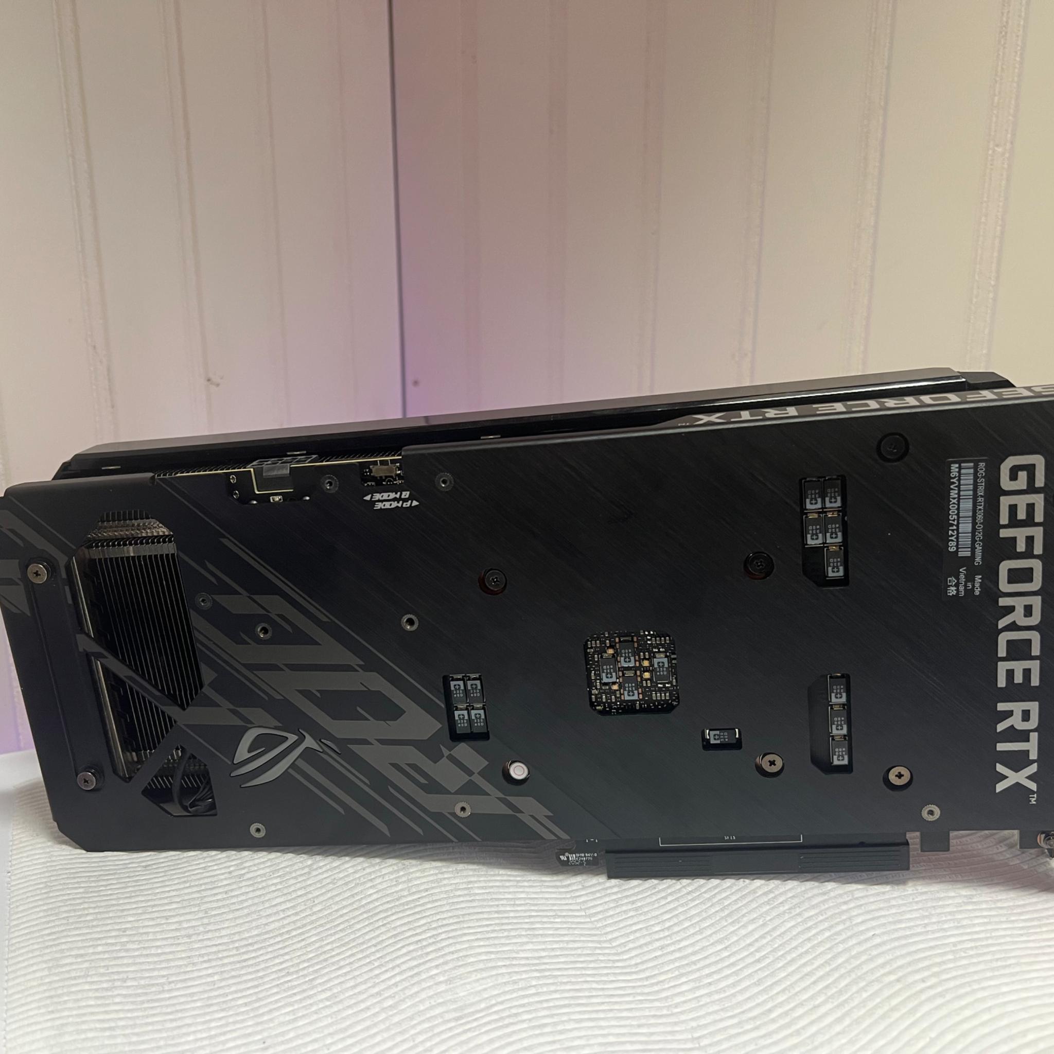 RTX 3060 12G 1080p Card was installed for about 1 day