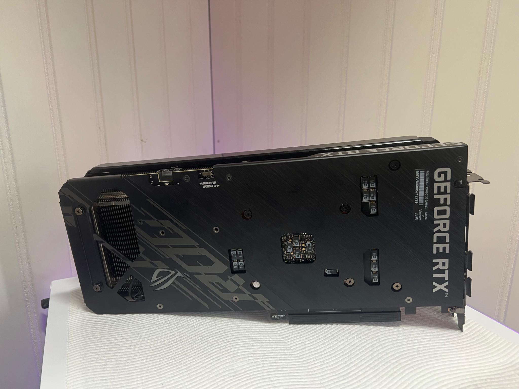 RTX 3060 12G 1080p Card was installed for about 1 day