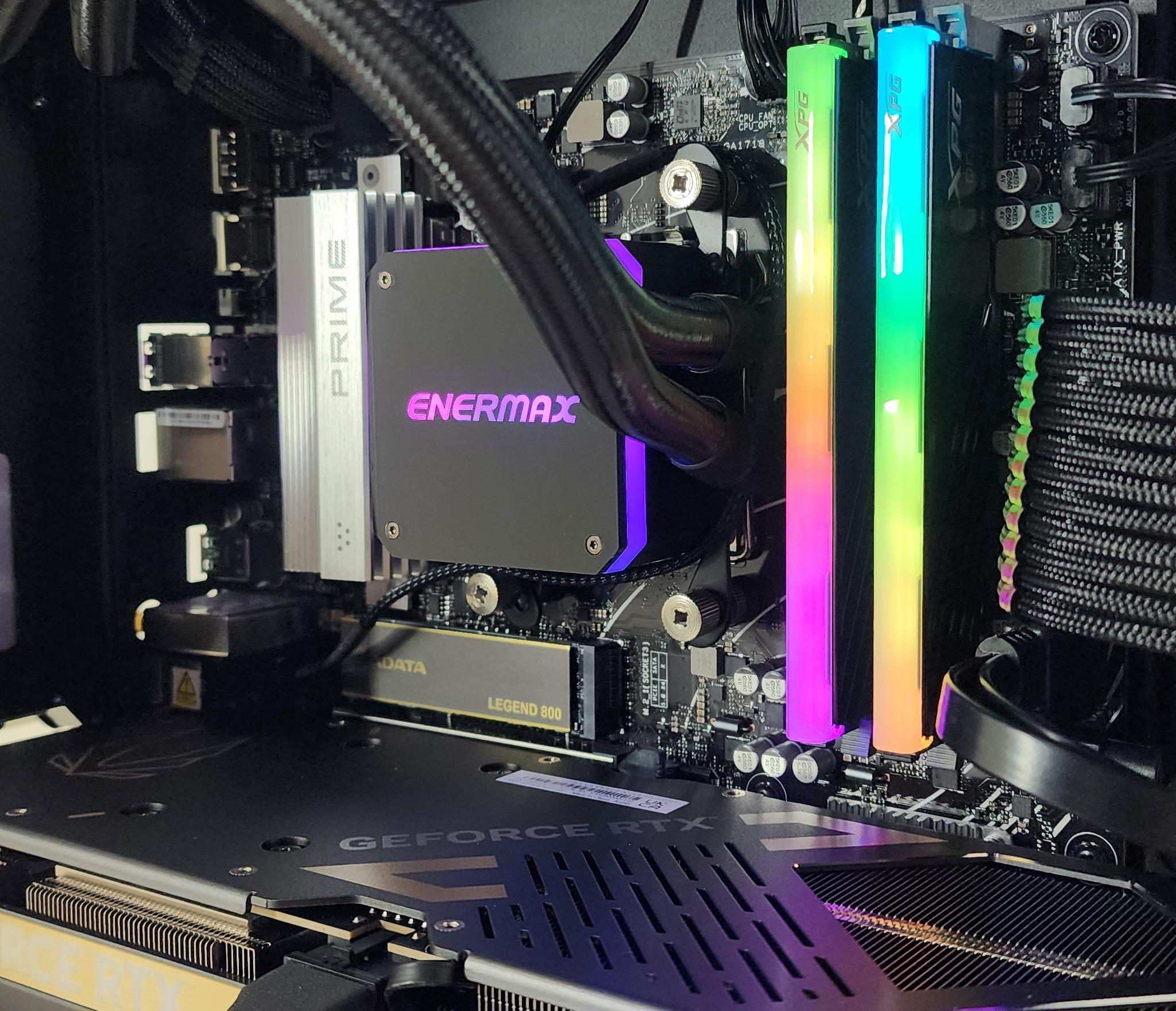 Gaming PC Ryzen 7 7700 32GB RAM 1TB SSD RTX 5070 12GB Windows 11 Computer