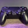 Refurbished Playstation 4 - 500GB Matte Black|CUH-1215A Software 9.00 + 2 PS4 DualSense Controllers