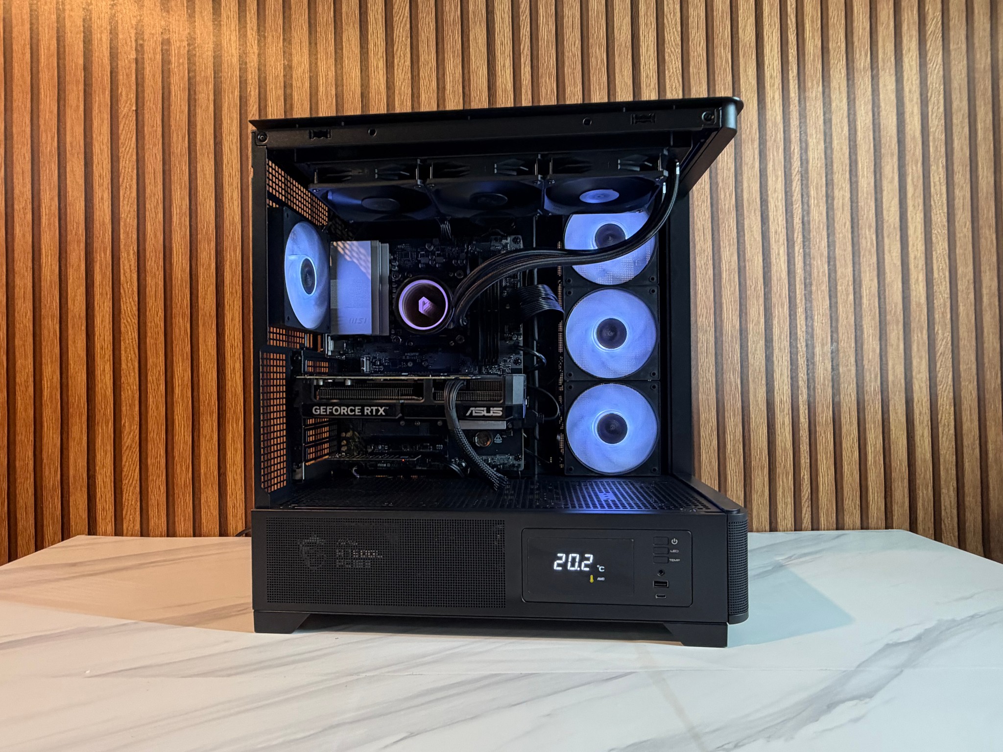 RTX 5070 | RYZEN 5 7500F | 16GB DDR5 | 750W PSU | 1TB SSD | 360MM