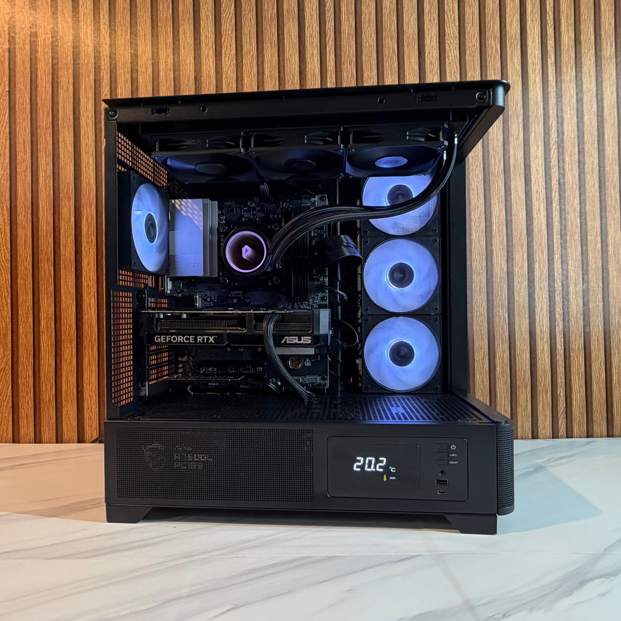 RTX 5070 | RYZEN 5 7500F | 16GB DDR5 | 750W PSU | 1TB SSD | 360MM