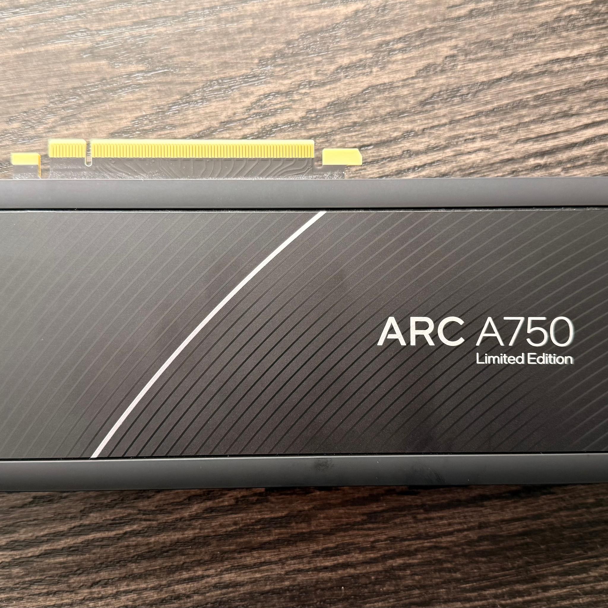 Intel Arc A750 Limited Edition