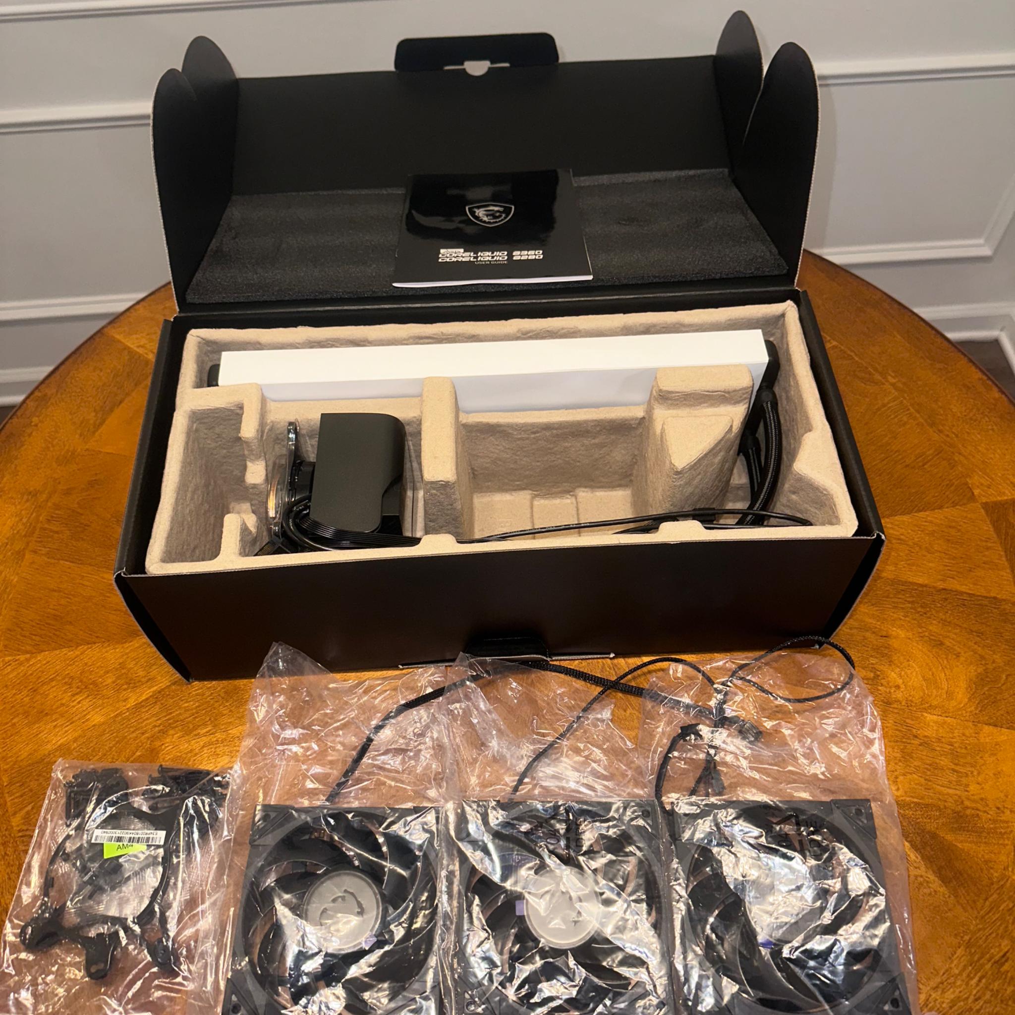 ✨On Sale!🔥 MSI MEG CORELIQUID S360 CPU Water Cooling Fan