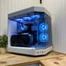 WHITE DRAGON  1440p /4k Gaming PC 7700x/9070XT/32g ddr5/x670E/1000w PSU /3 TB Storage/360mm AIO