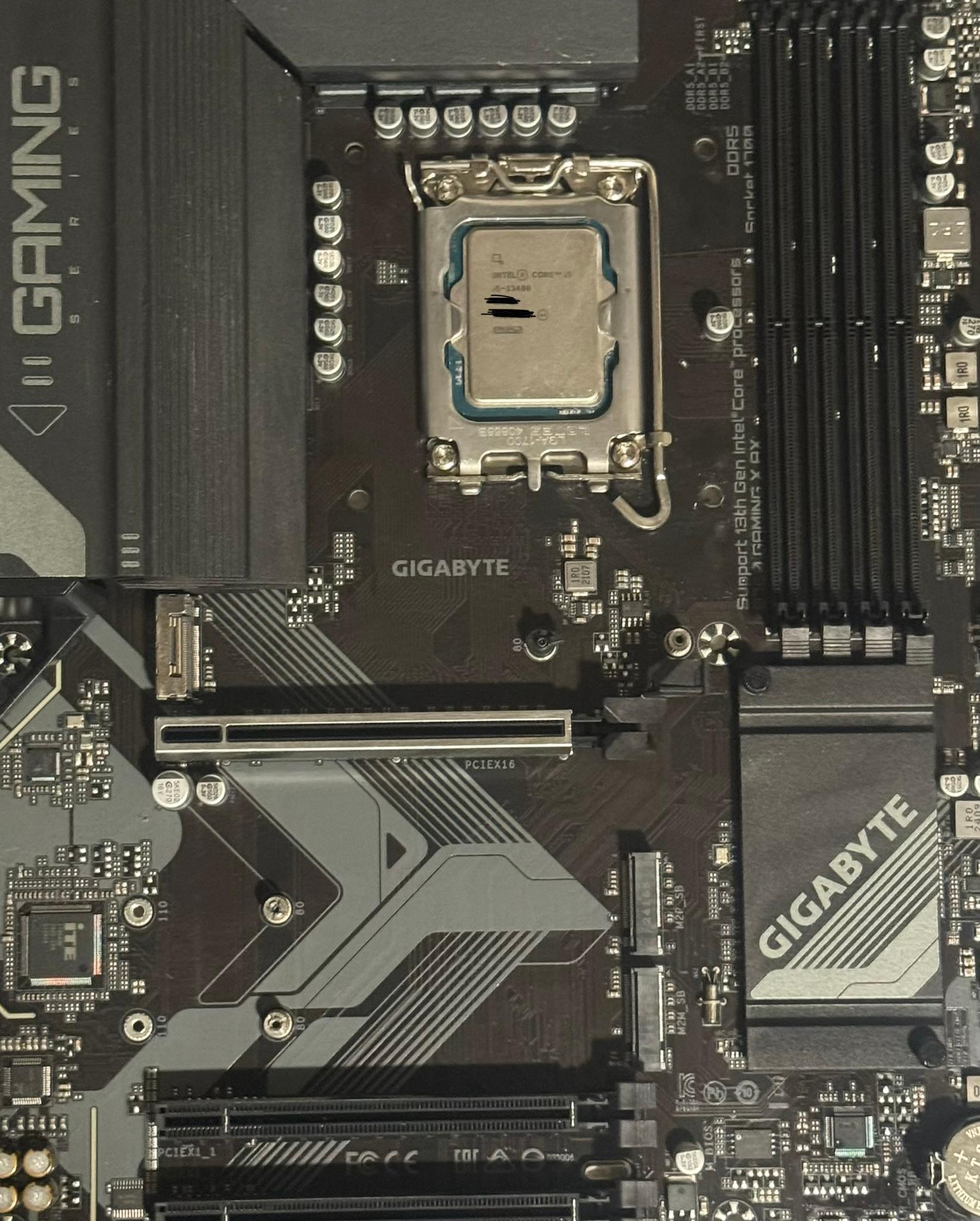 Intel i5 13400 | B760 Gigabyte Gaming X AX DDR5 | Motherboard/CPU Bundle