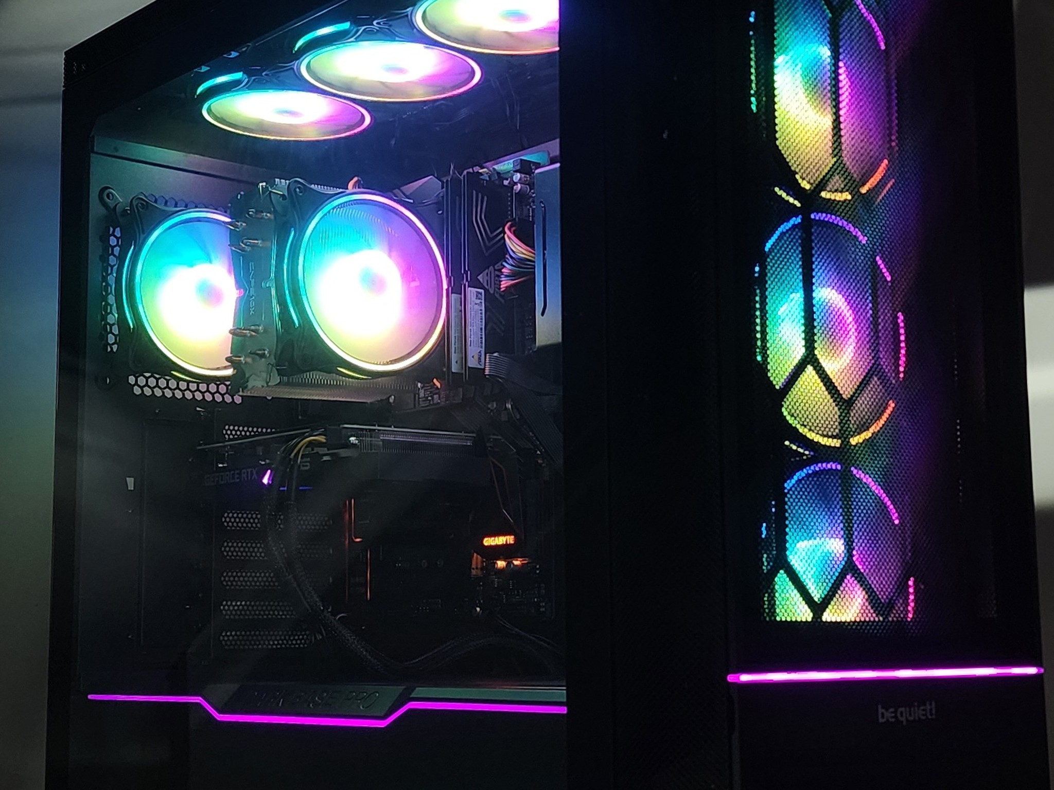 Gaming PC i7-8700K 16GB RAM 500GB SSD RTX 3060 12GB Windows 11 Computer