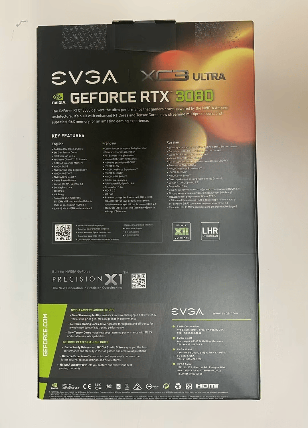 EVGA GeForce RTX 3080 10 GB GDDR6X XC3 ULTRA GAMING Video Card (Brand New Sealed) LESS THAN MSRP