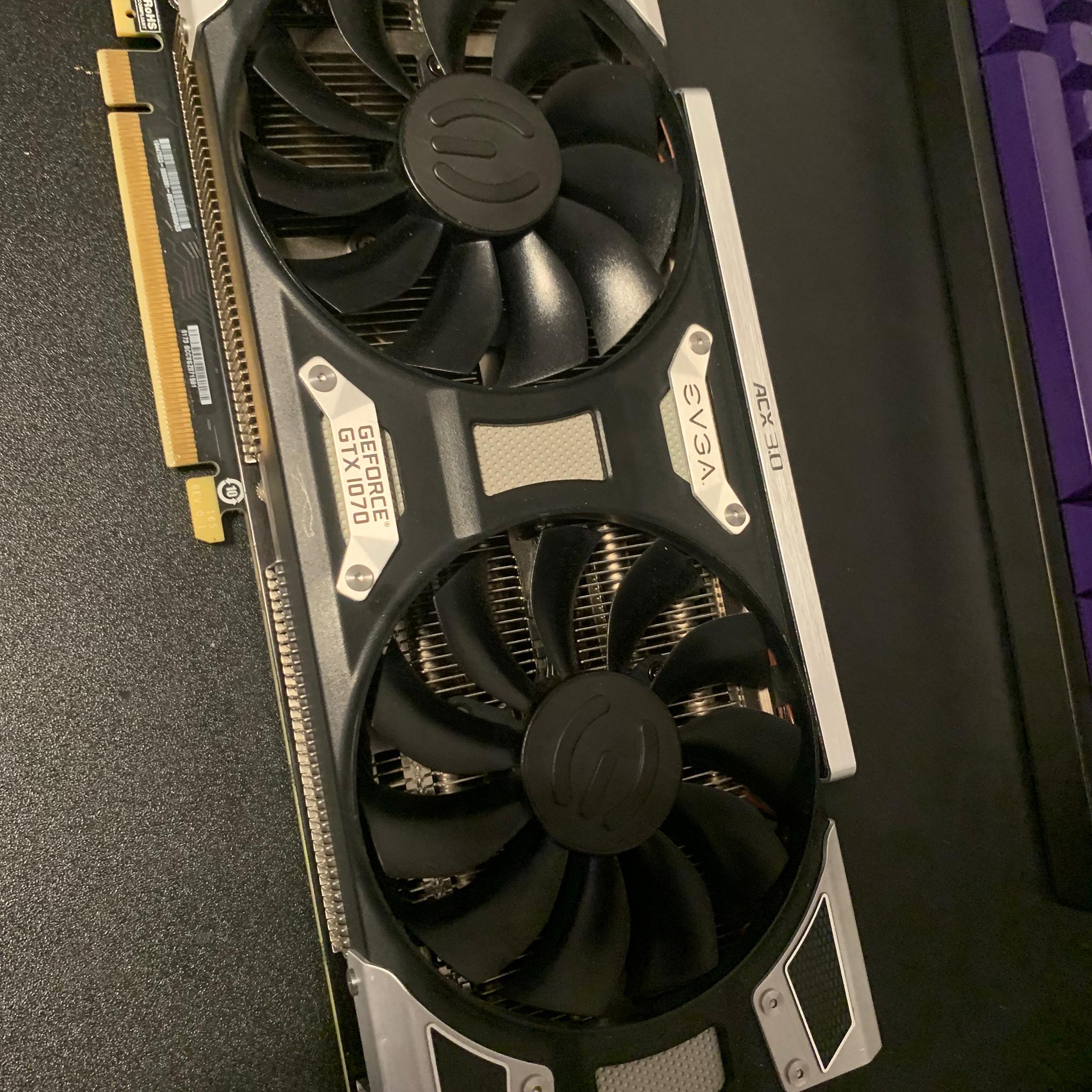 Great Price! EVGA GTX 1070 8GB ACX 3.0