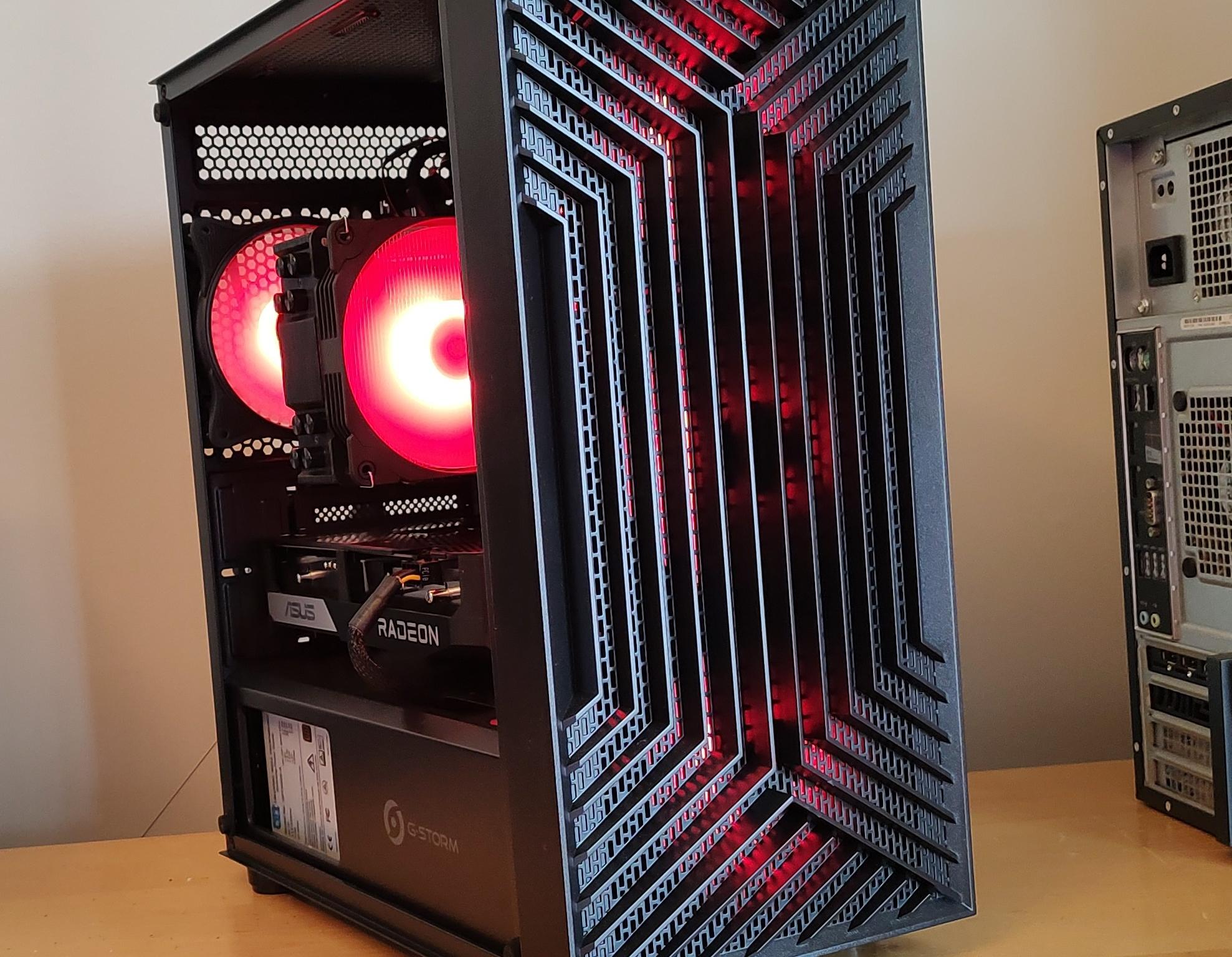 Gaming PC - Ryzen 5 3600, RX 6600XT, 16GB RAM / 1TB SSD, Added WIFI AX 3000