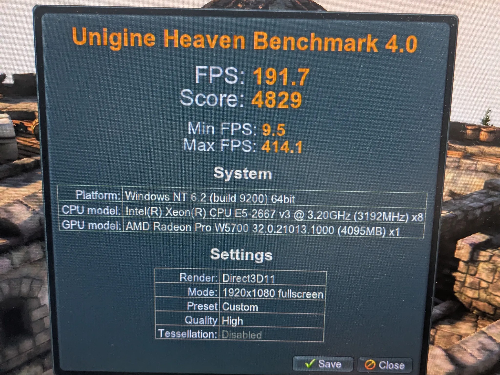 Workstation Gamer | 8 Core Xeon (same as i7), 32GB RAM, 8GB AMD W5700, 480GB SSD, Win11, RGB, Wifi