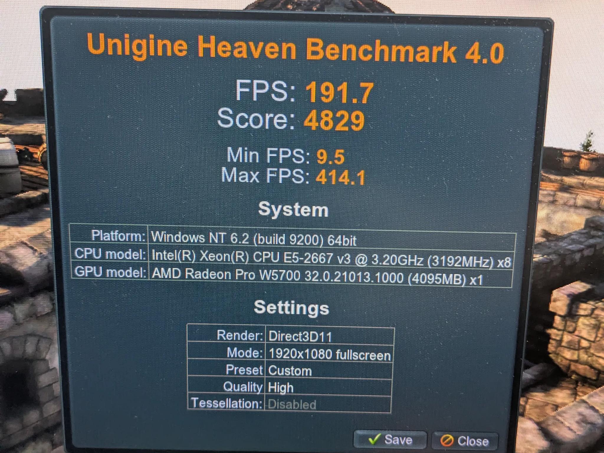 Workstation Gamer | 8 Core Xeon (same as i7), 32GB RAM, 8GB AMD W5700, 480GB SSD, Win11, RGB, Wifi