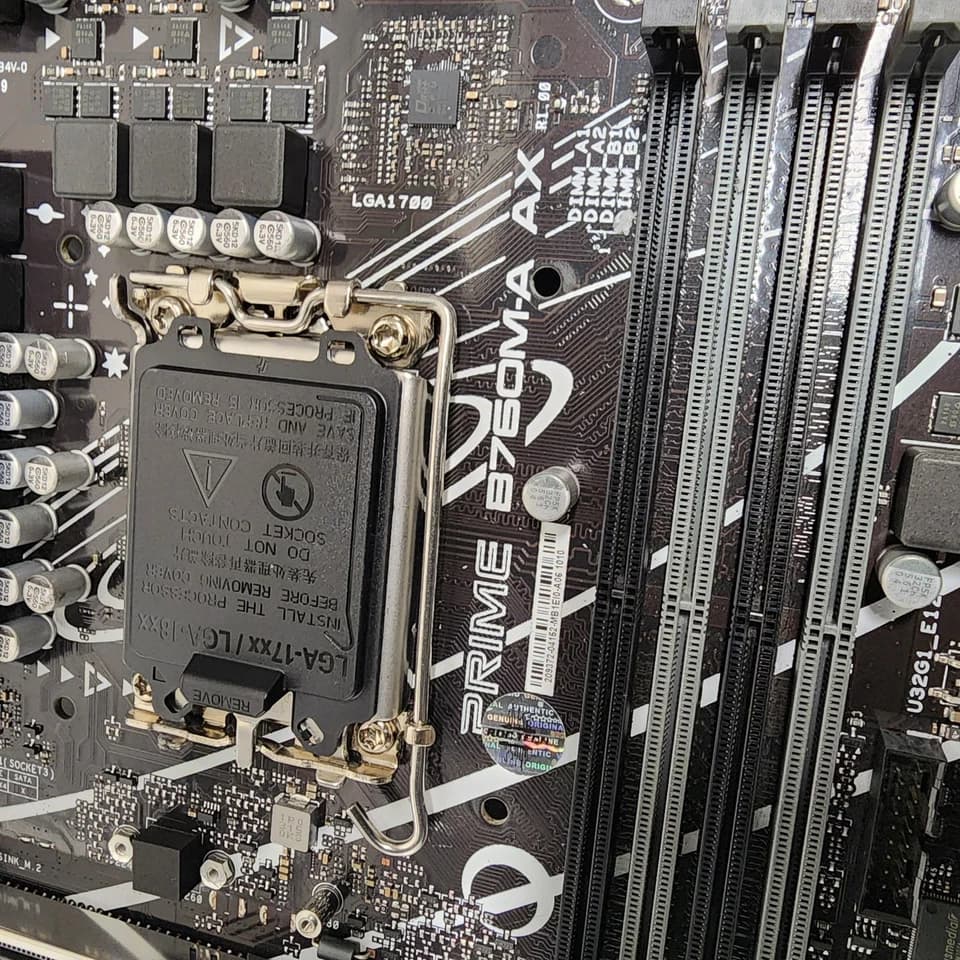 UPDATED BIOS ASUS PRIME B760M-A AX WIFI DDR4 LGA1700 MATX Motherboard