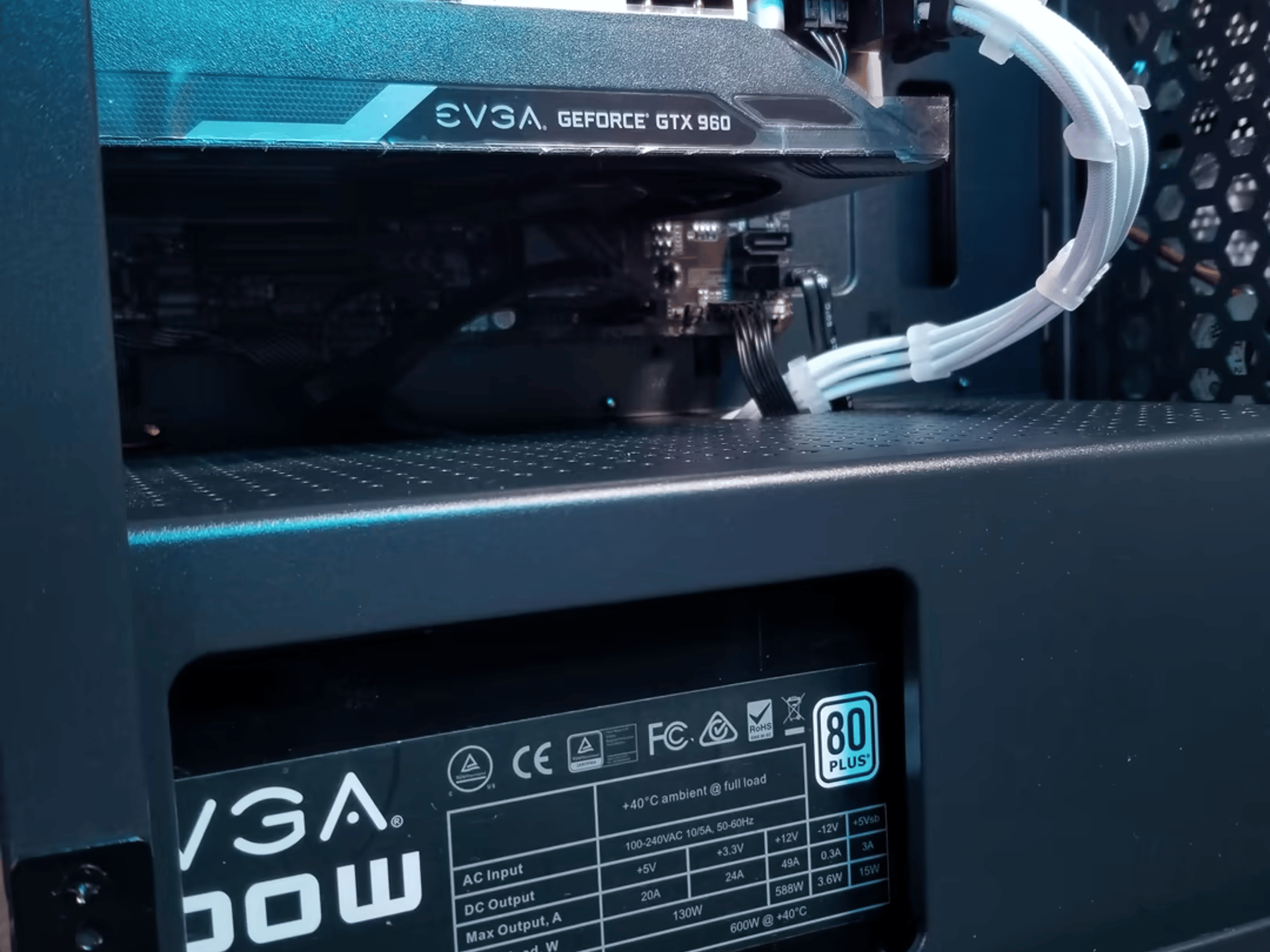 Intel core i3 9100F // EVGA GeForce GTX 960