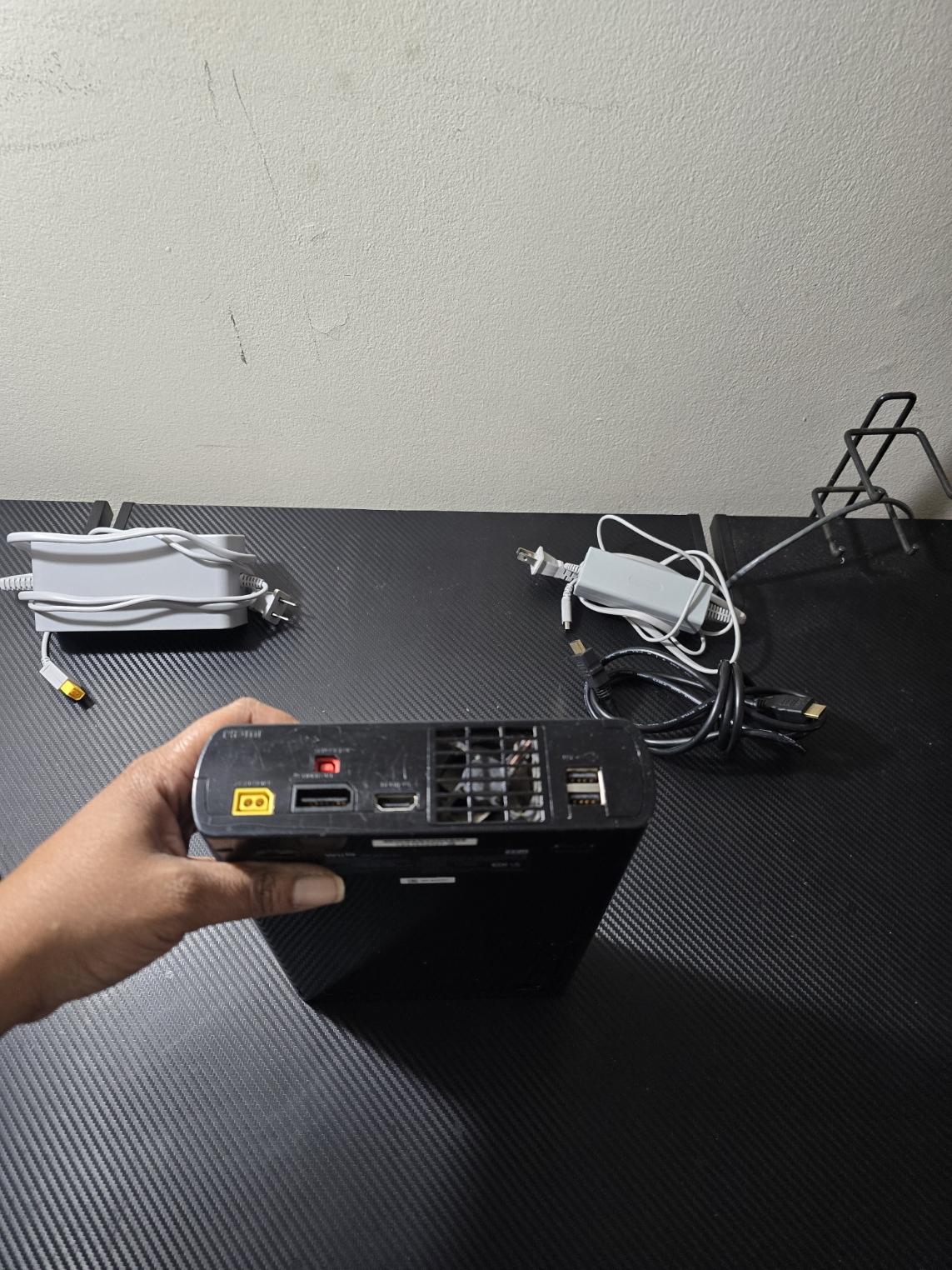 Nintendo Wii U (Black) w/Custom Firmware + Games