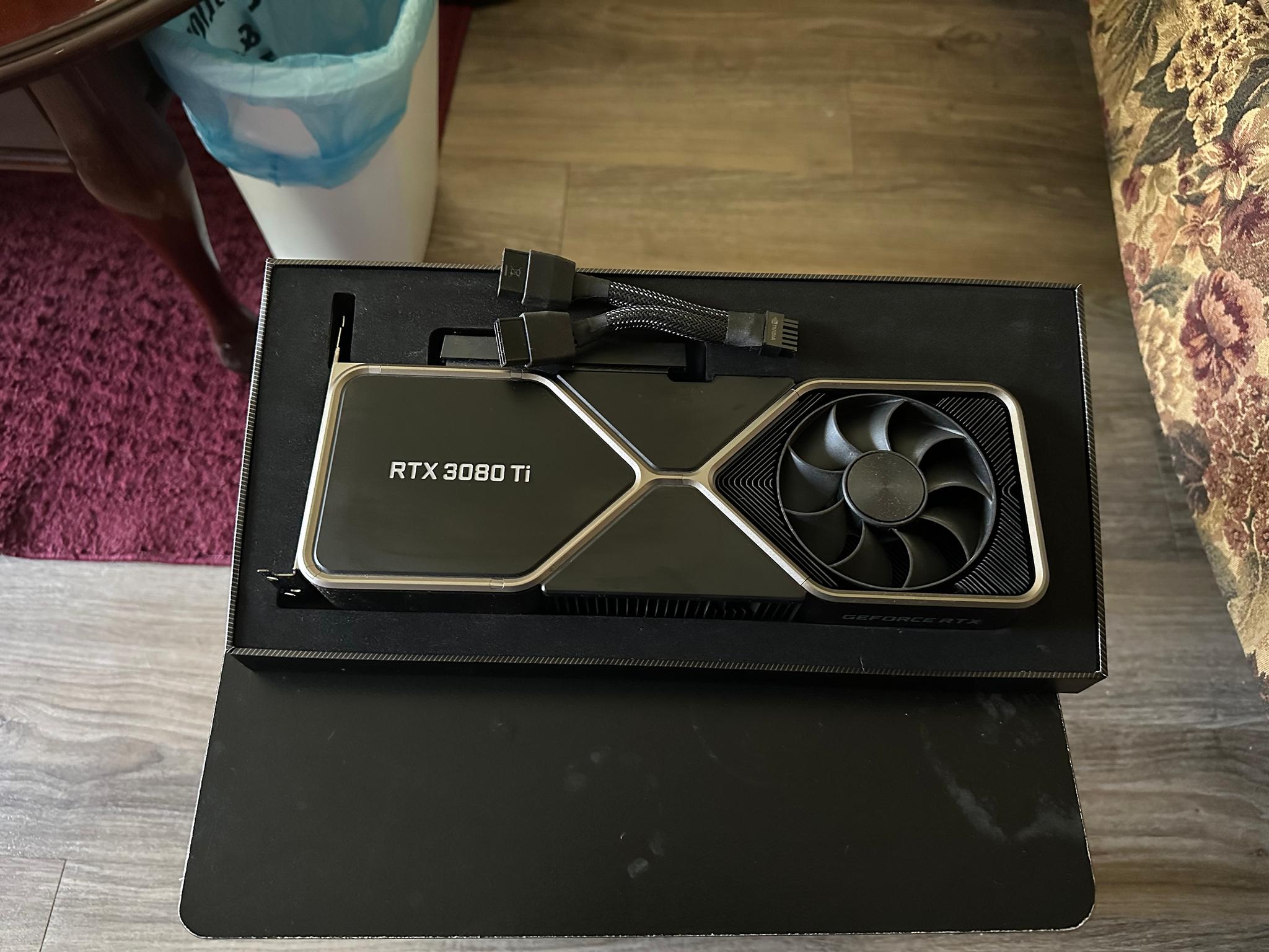 I have a 3080 Ti FE that is for sell it’s still in good condition only had it for 9 months i