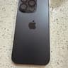Apple Iphone 15 Pro Unlocked 128 GB Black Titanium Color.