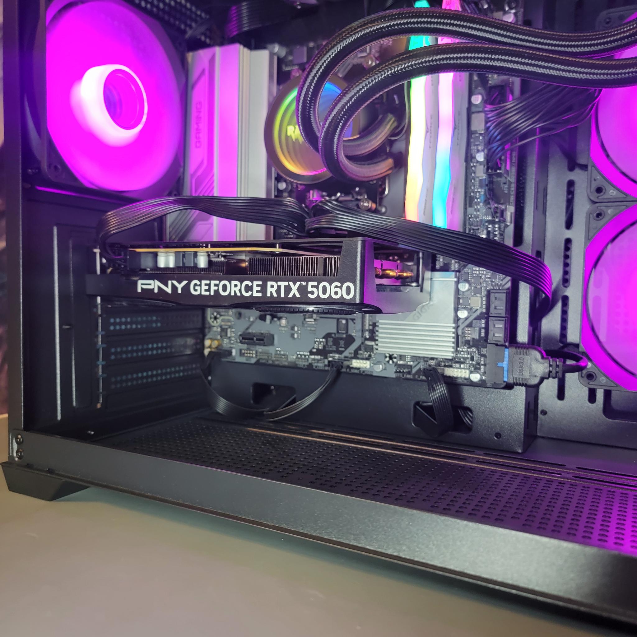 PNY RTX 5060 8GB + Ryzen 7600x PC Build #42