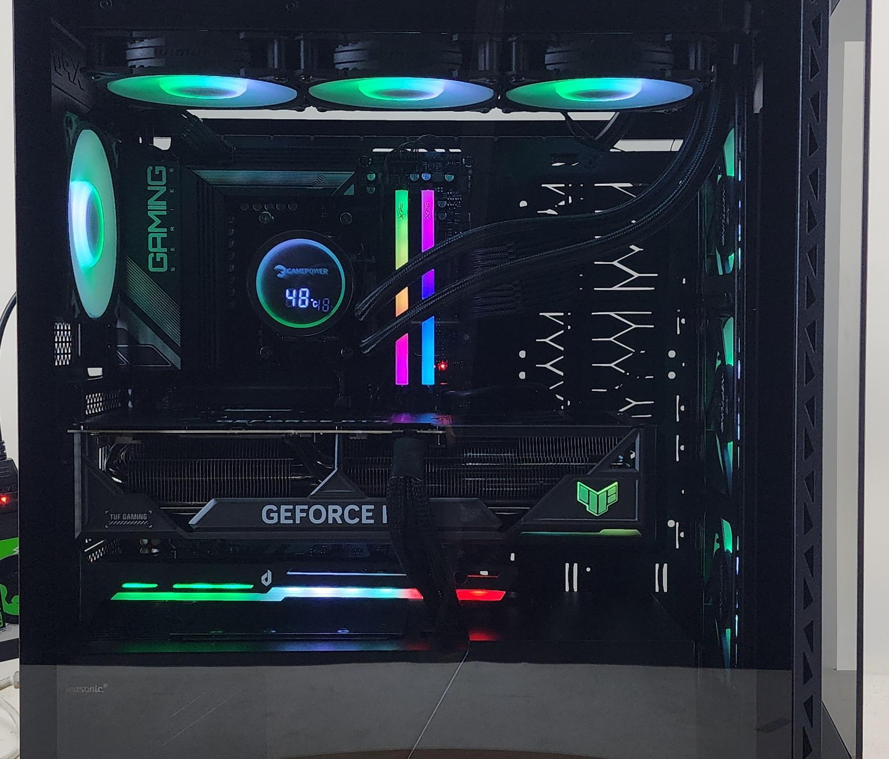 Gaming PC Ryzen 7 7800X3D 32GB RAM 2TB SSD RTX 4080 16GB Windows 11 Computer