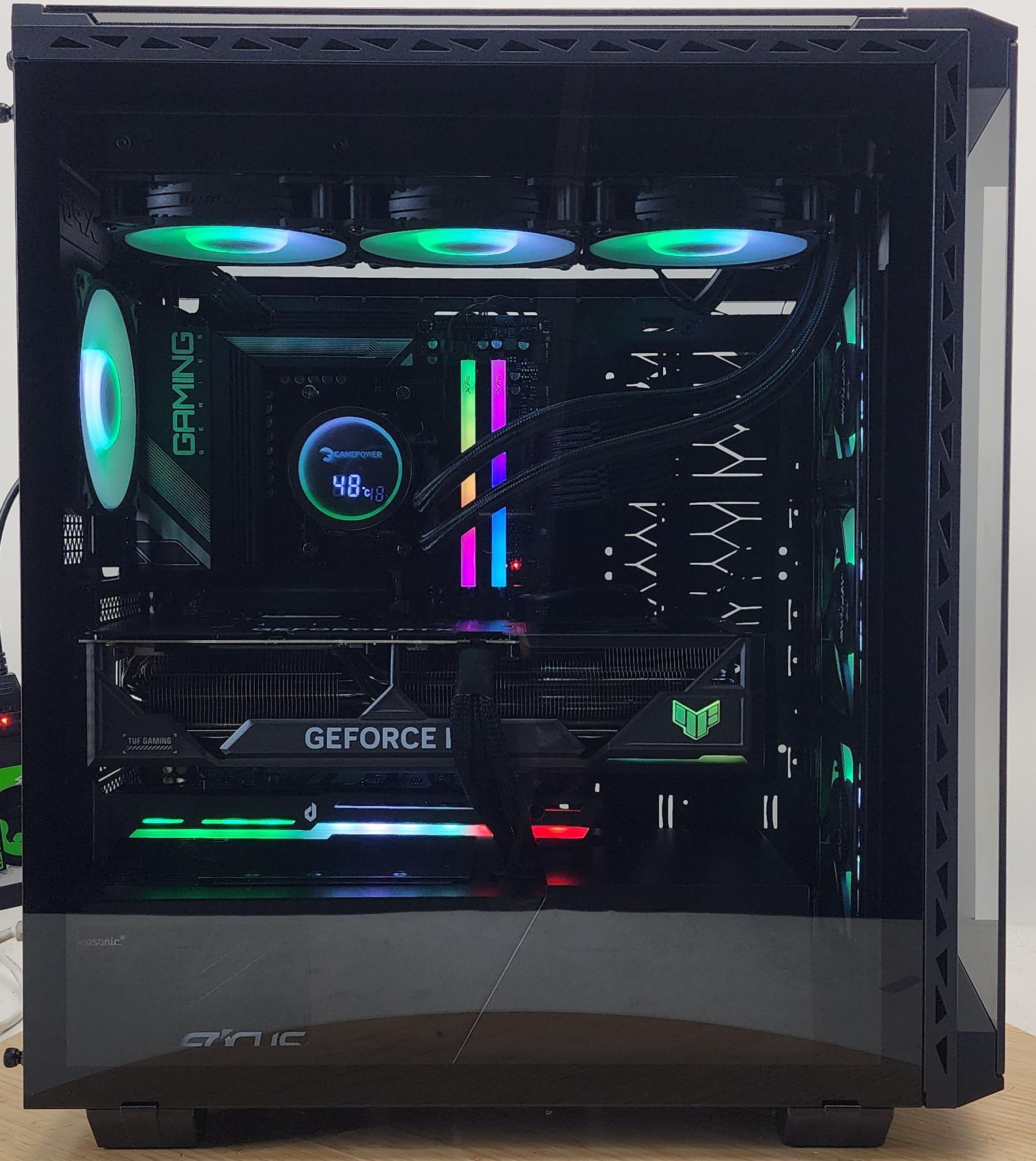Gaming PC Ryzen 7 7800X3D 32GB RAM 2TB SSD RTX 4080 16GB Windows 11 Computer