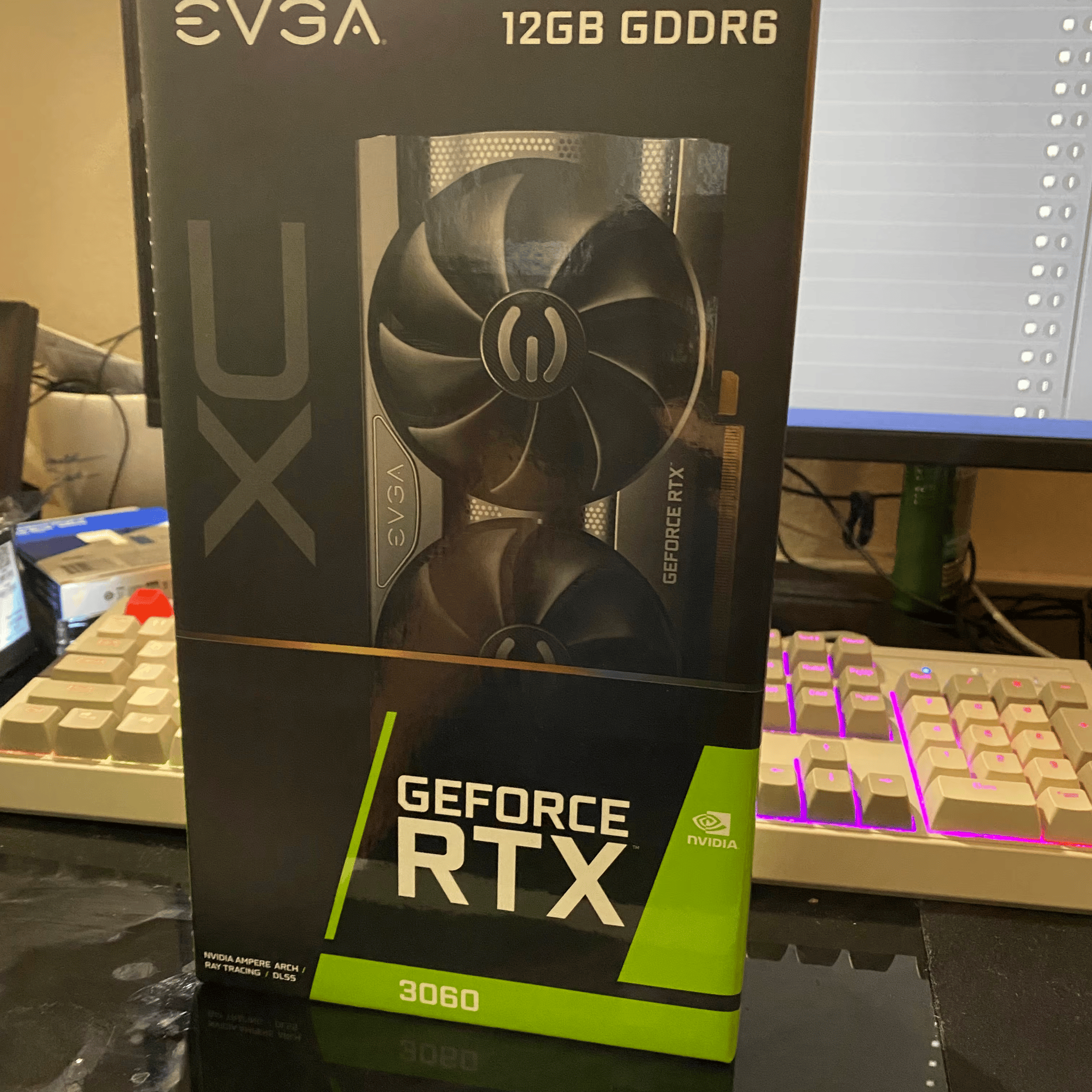 BNIB - EVGA RTX 3060 XC 12GB VRam