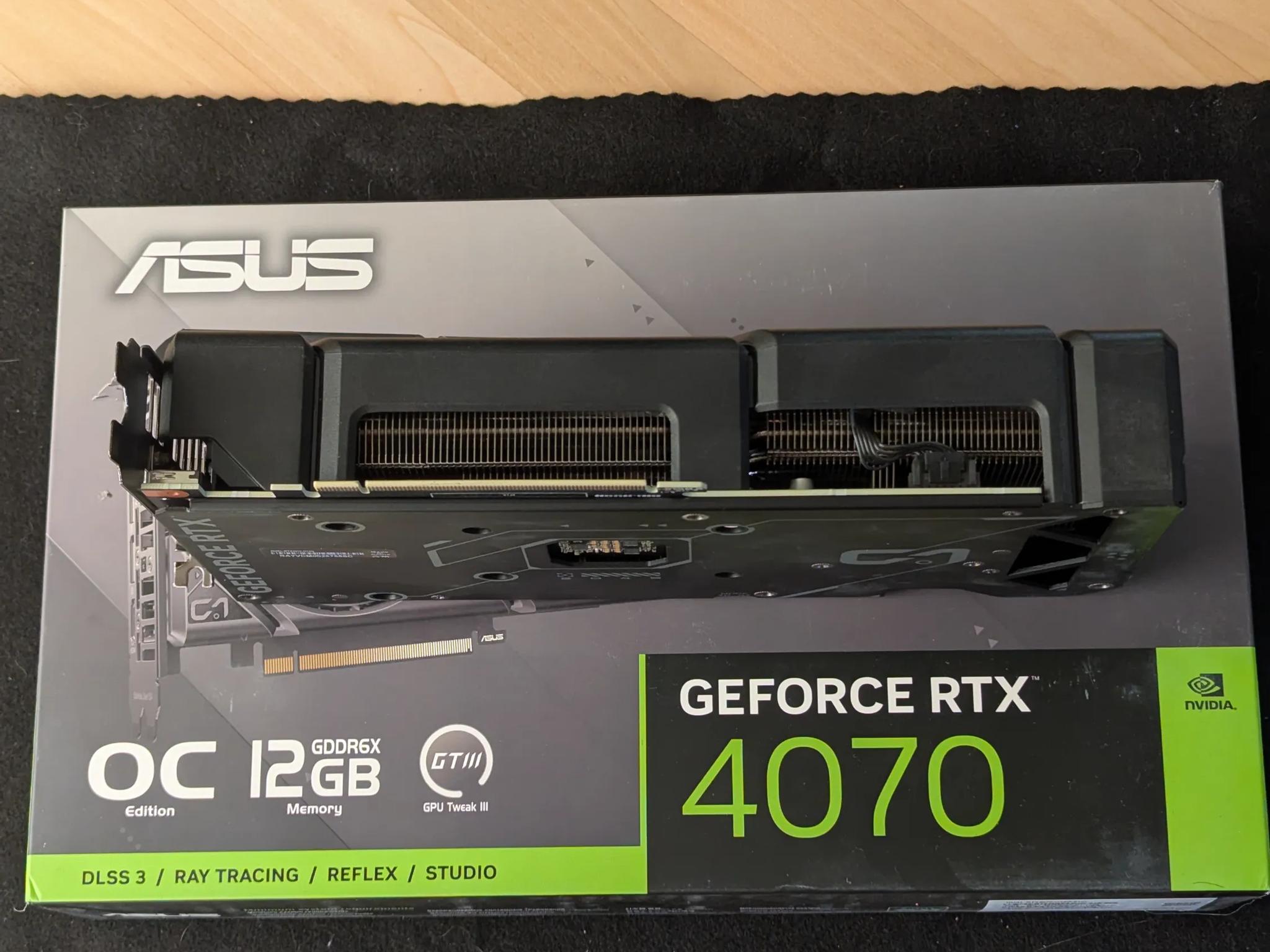 4070 12GB ASUS Dual GeForce RTX – Compact Powerhouse for 1440p & 4K 🧊