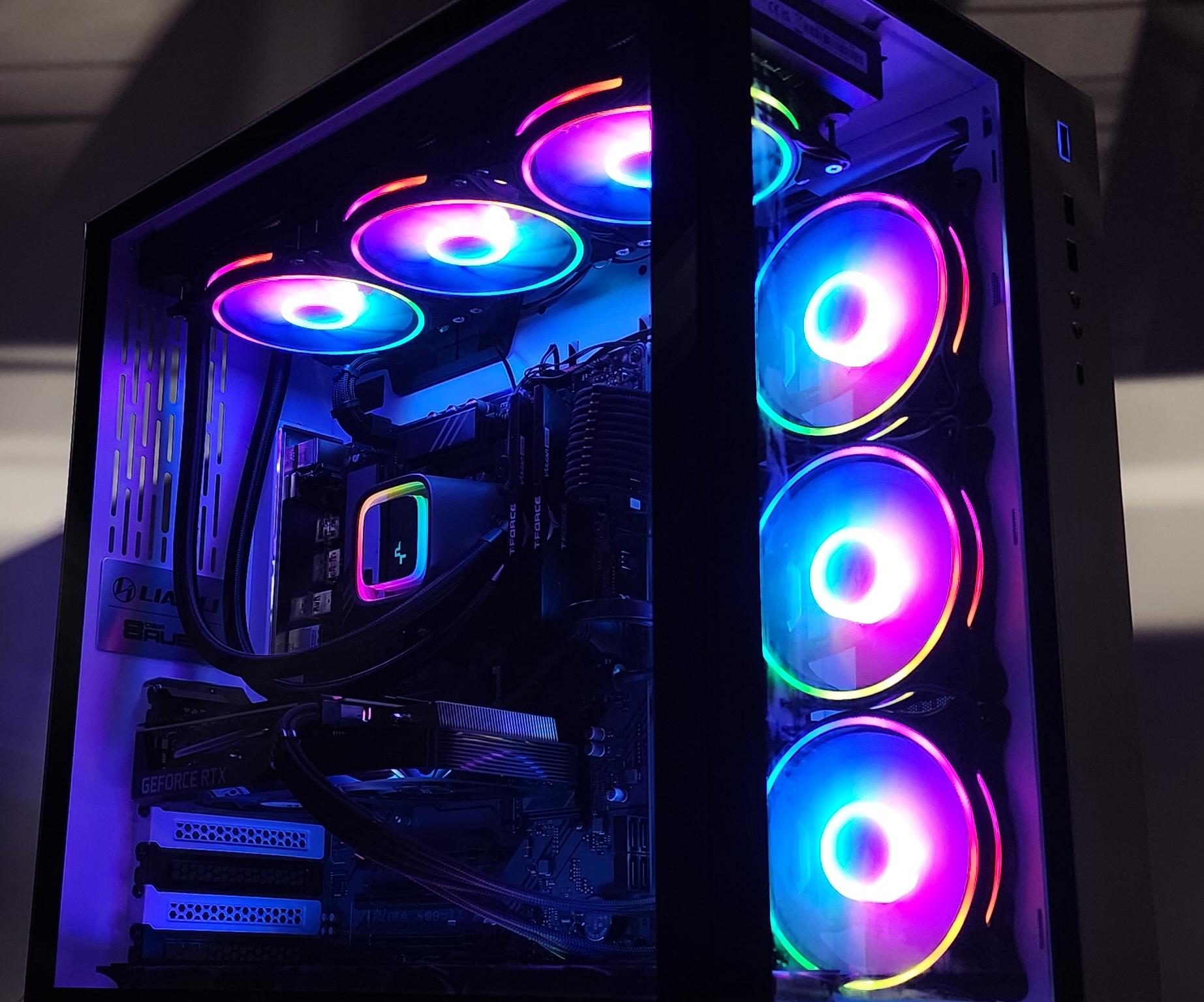 Gaming PC i7-12700KF 16GB RAM 1TB SSD RTX 3070 8GB Windows 11 Computer