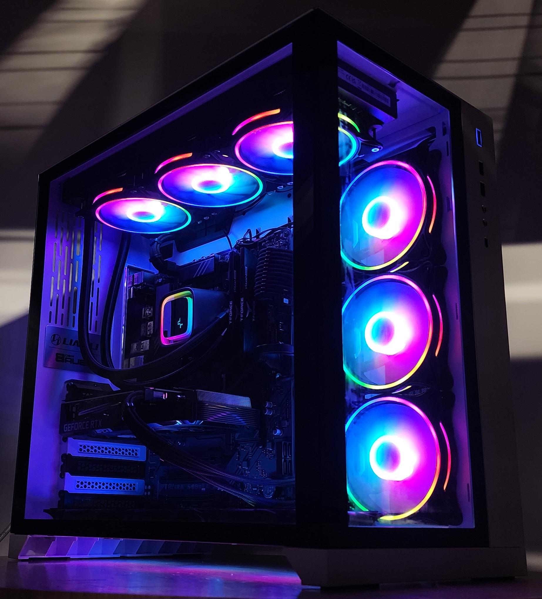 Gaming PC i7-12700KF 16GB RAM 1TB SSD RTX 3070 8GB Windows 11 Computer