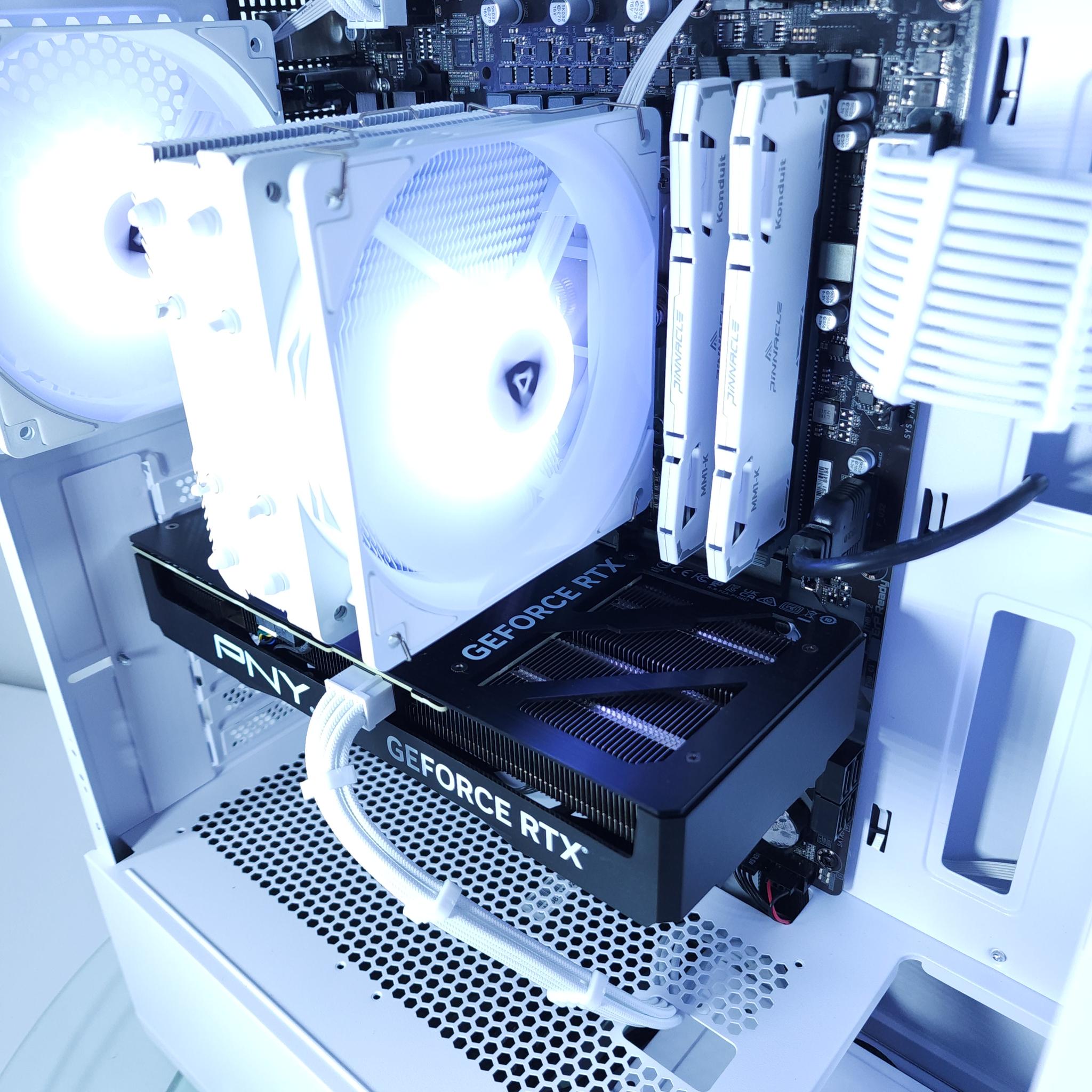 🤍RTX 4070●Core i5 12400F●1080p/1440p Gaming Computer
