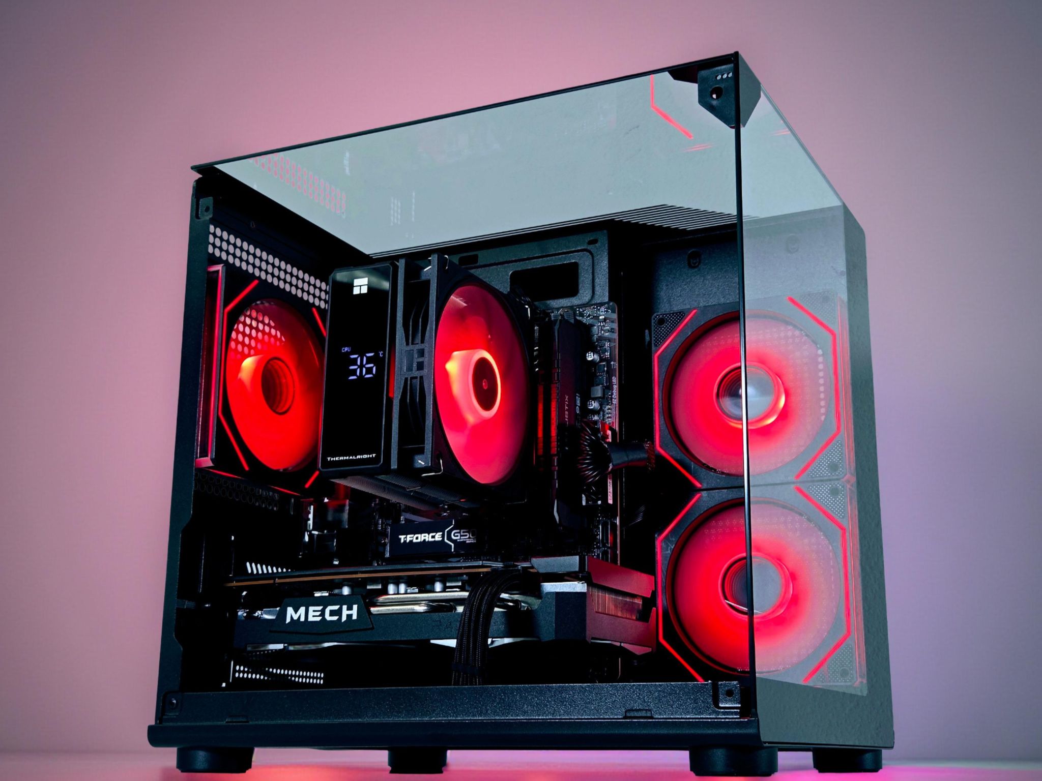 ✨🟥🎮All AMD Gaming PC🔴AMD RX 6600 8GB🔴AMD Ryzen 5 3600 6 core🔴16GB DDR4🔴512GB NVME