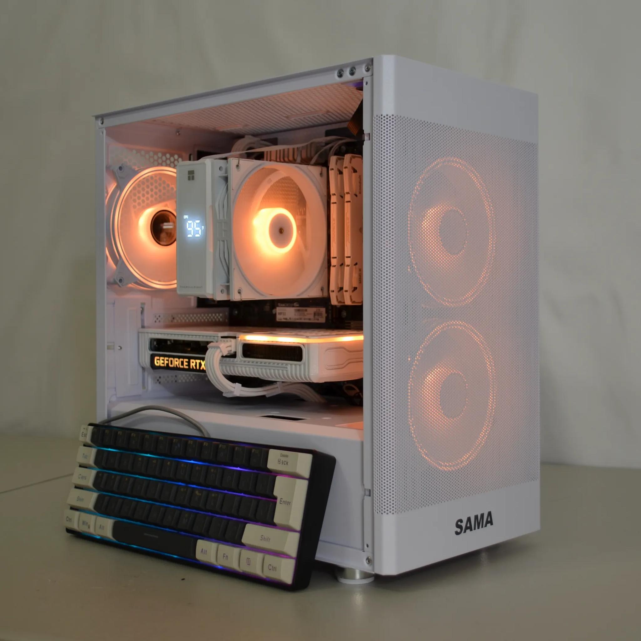 ⚪White Out V3⚪ Free Keyboard!⌨️ - RTX 3060ti | Ryzen 5 5500 | 1tb NVMe | Windows 11 FULLY ACTIVATED