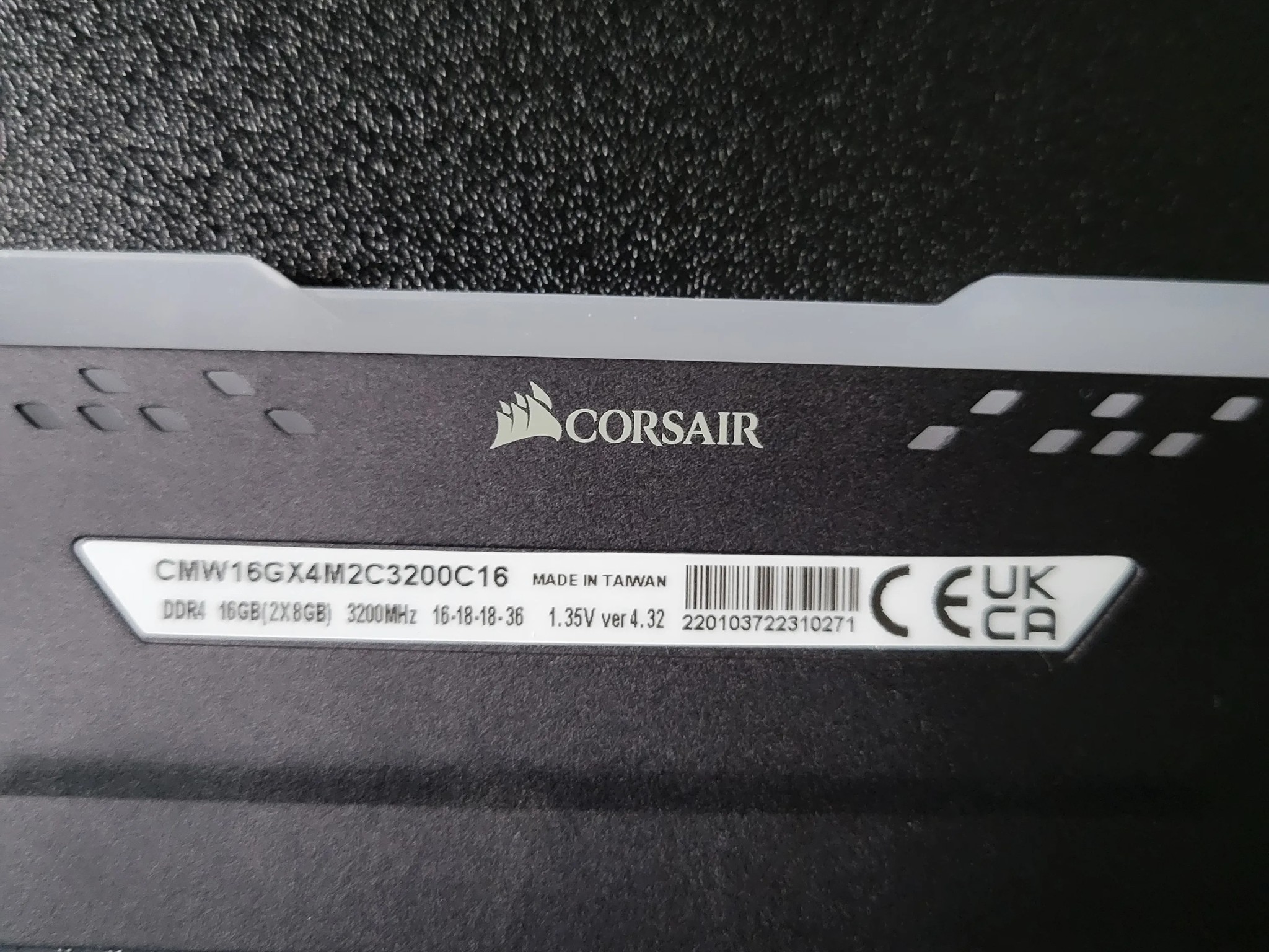 Corsair Vengeance RGB PRO 2x8GBs 3200mhz DDR4